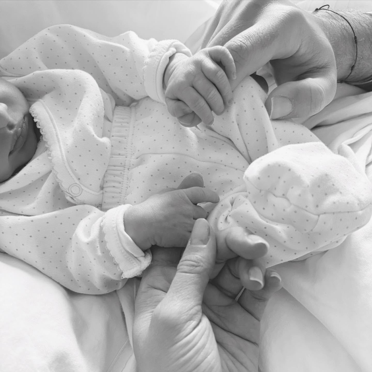 She&rsquo;s everything we dreamed of and so much more. We love you beyond words baby Chiara🩷🎀🧿