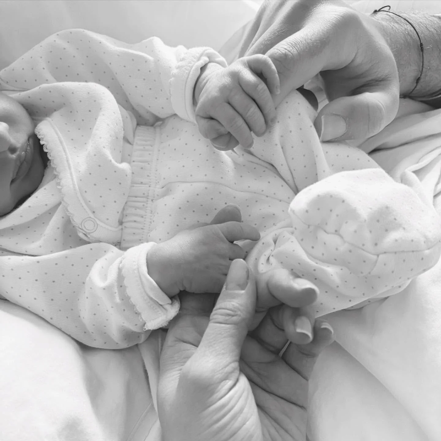 She&rsquo;s everything we dreamed of and so much more. We love you beyond words baby Chiara🩷🎀🧿