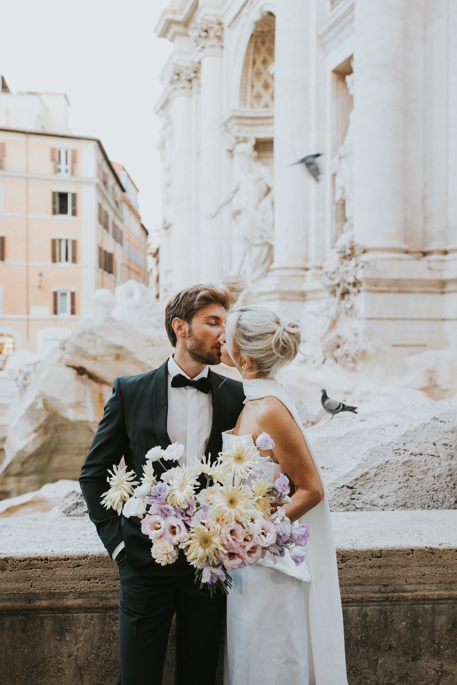 Hudson Valley Wedding Photographer, Catskills Wedding Photographer, Destination Wedding Photographer, Italy Elopement Photographer, Rome Wedding Photographer, Trevi Fountain Elopement