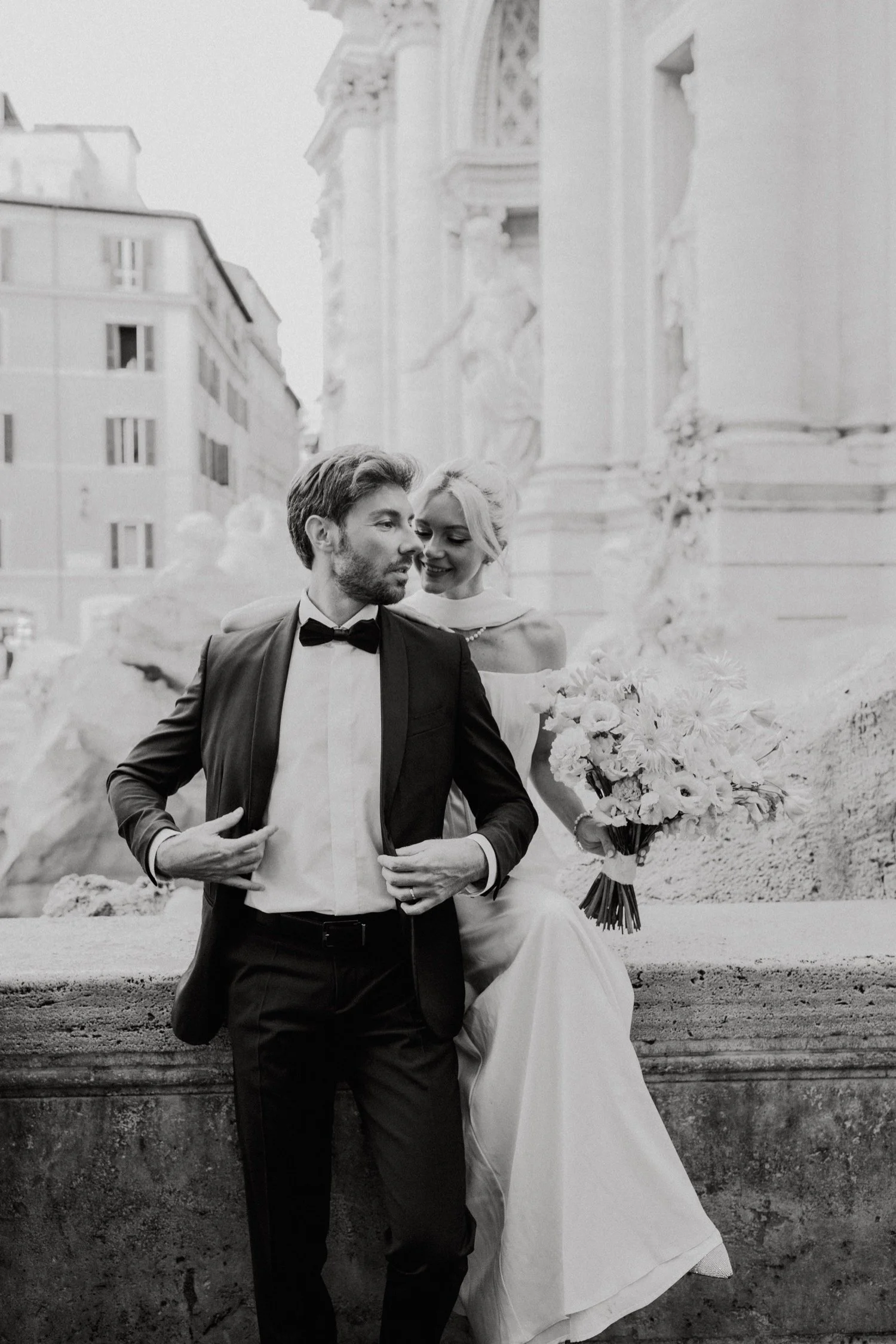 Hudson Valley Wedding Photographer, Catskills Wedding Photographer, Destination Wedding Photographer, Italy Elopement Photographer, Rome Wedding Photographer, Trevi Fountain Elopement