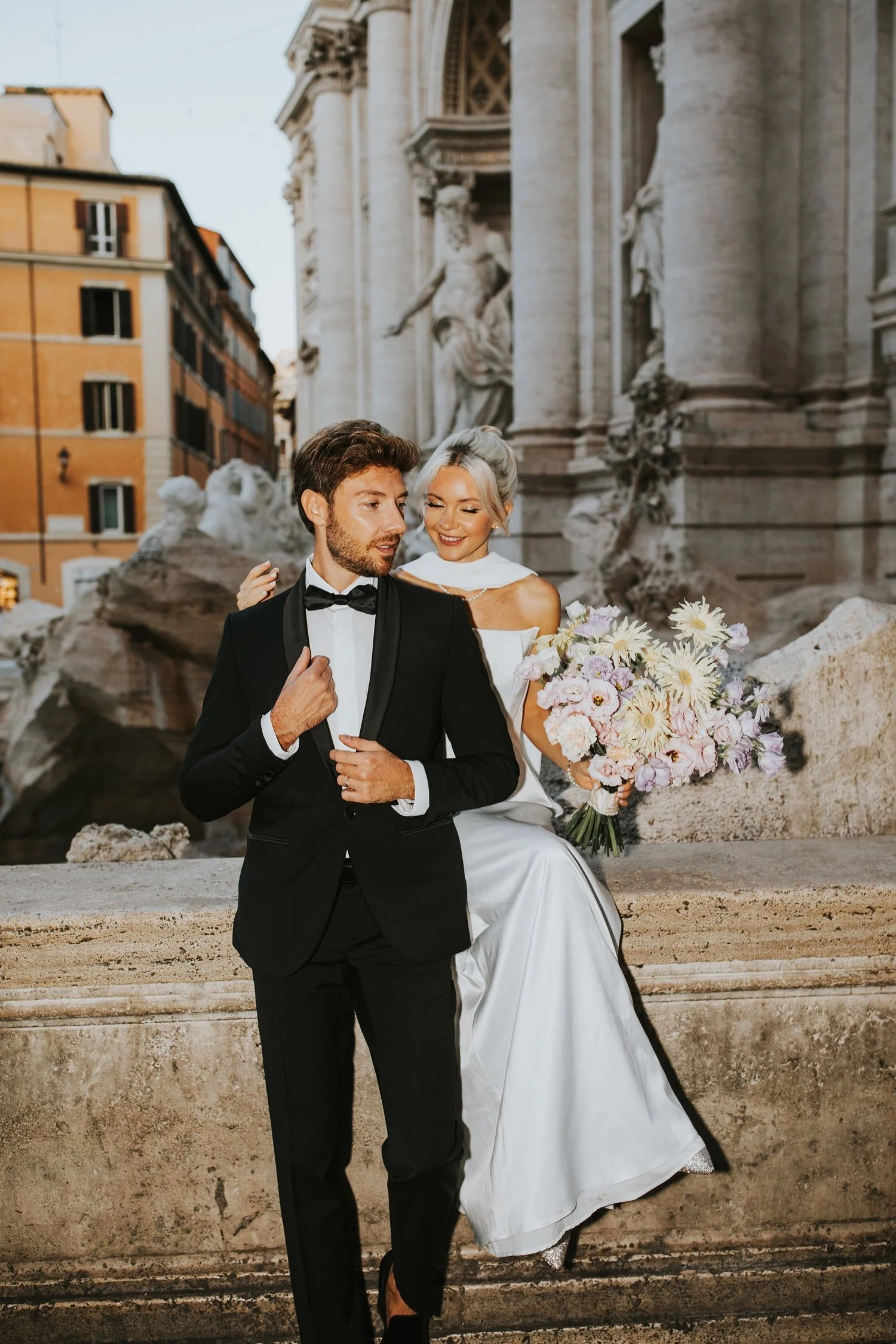 Hudson Valley Wedding Photographer, Catskills Wedding Photographer, Destination Wedding Photographer, Italy Elopement Photographer, Rome Wedding Photographer, Trevi Fountain Elopement