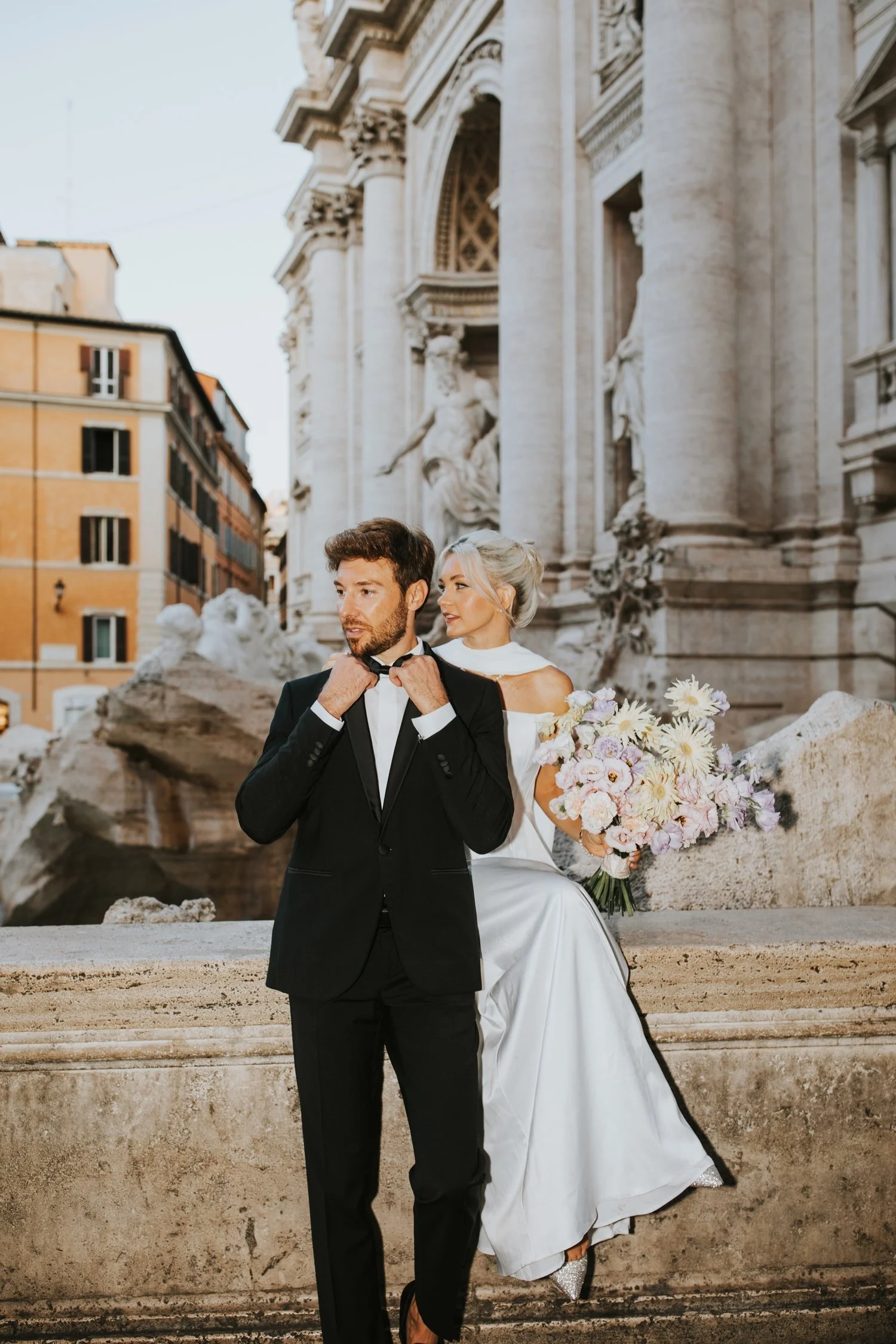 Hudson Valley Wedding Photographer, Catskills Wedding Photographer, Destination Wedding Photographer, Italy Elopement Photographer, Rome Wedding Photographer, Trevi Fountain Elopement