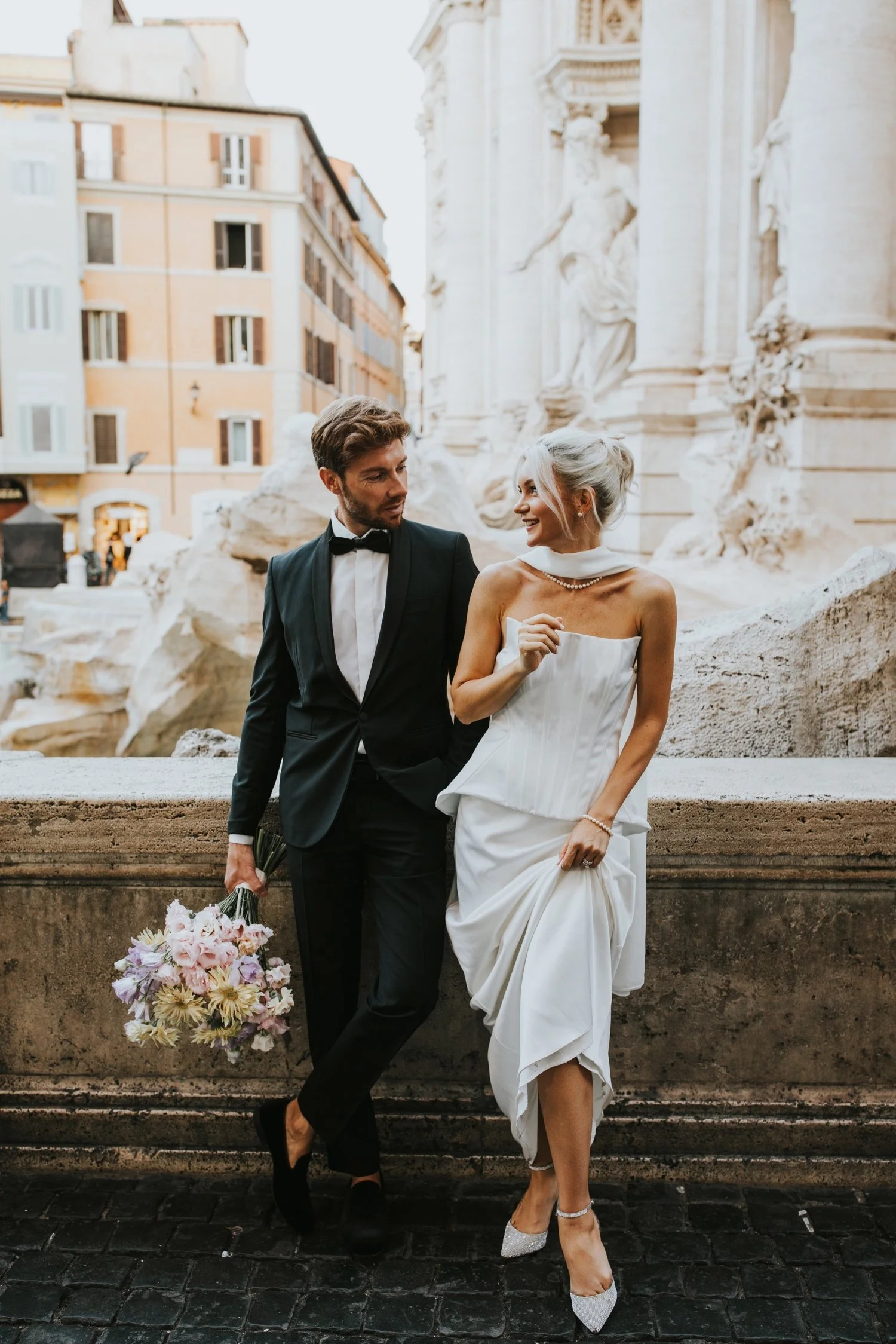 Hudson Valley Wedding Photographer, Catskills Wedding Photographer, Destination Wedding Photographer, Italy Elopement Photographer, Rome Wedding Photographer, Trevi Fountain Elopement