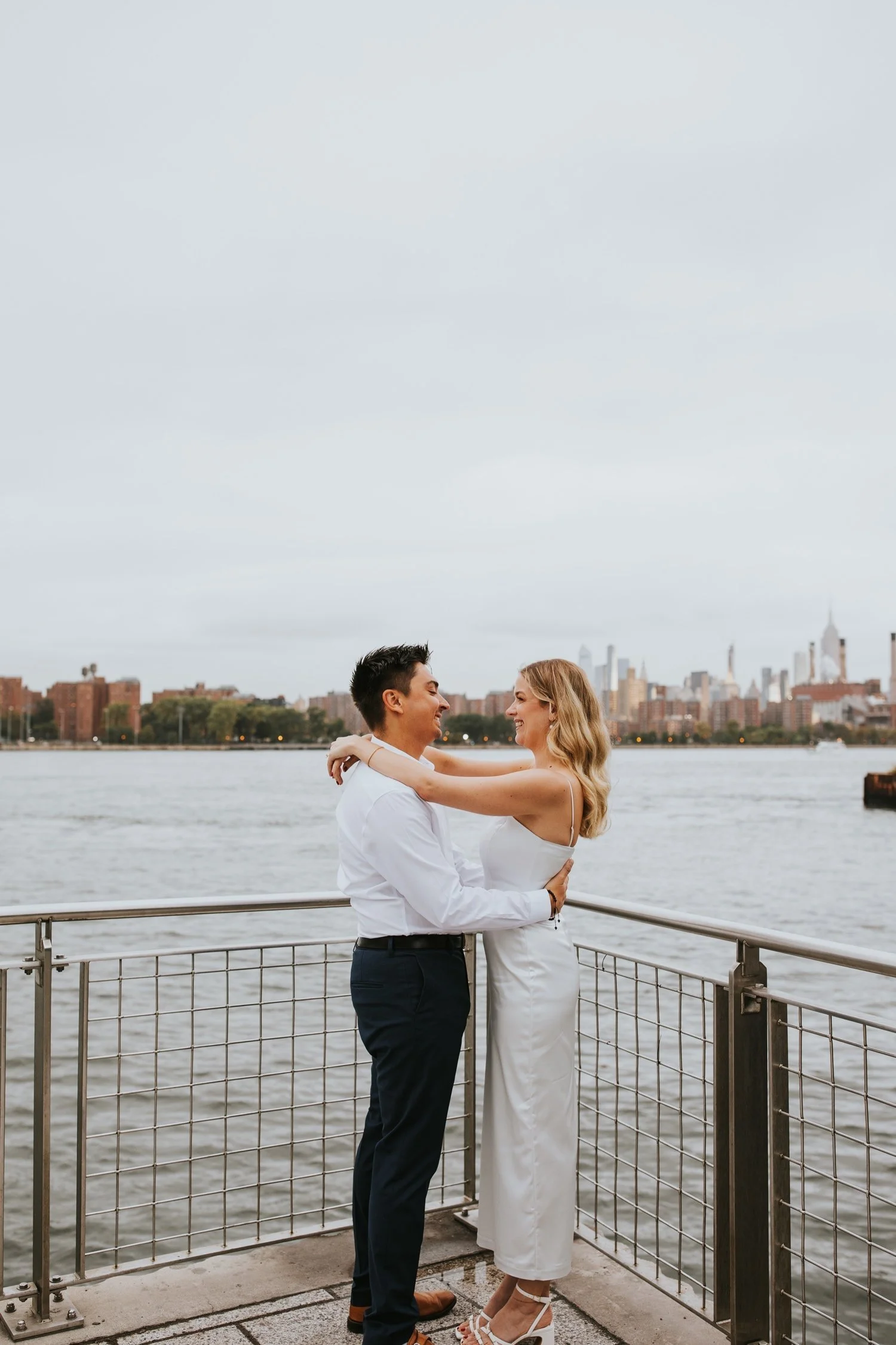 Hudson Valley Wedding Photographer, NYC Engagement Photos, Domino Park Engagement Photos, NYC Wedding Photographer, Catskills Wedding Photographer