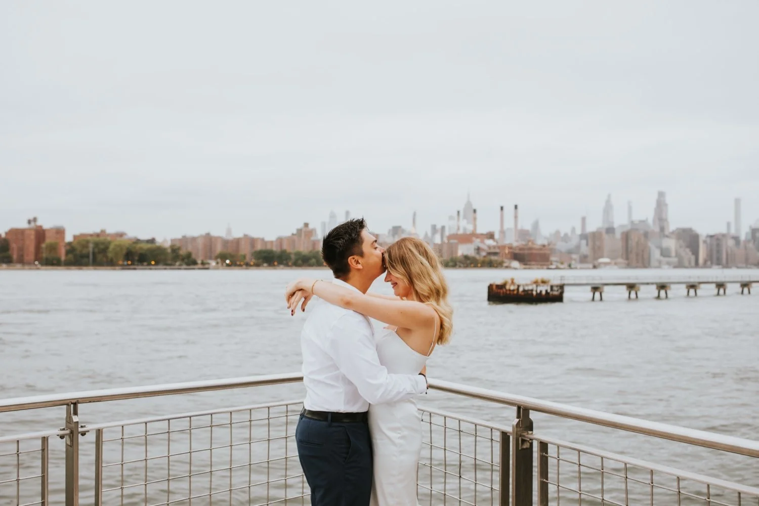 Hudson Valley Wedding Photographer, NYC Engagement Photos, Domino Park Engagement Photos, NYC Wedding Photographer, Catskills Wedding Photographer