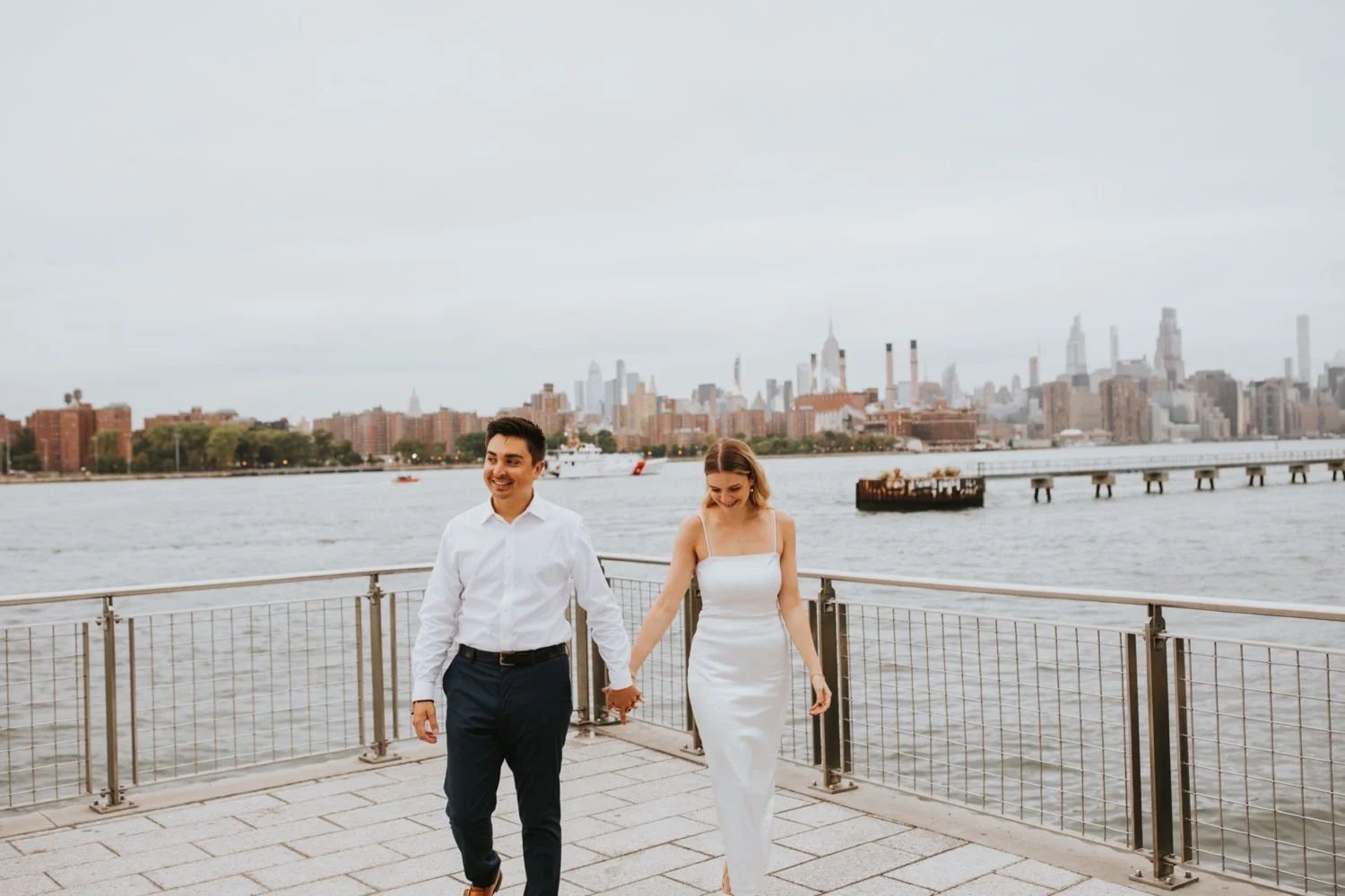 Hudson Valley Wedding Photographer, NYC Engagement Photos, Domino Park Engagement Photos, NYC Wedding Photographer, Catskills Wedding Photographer