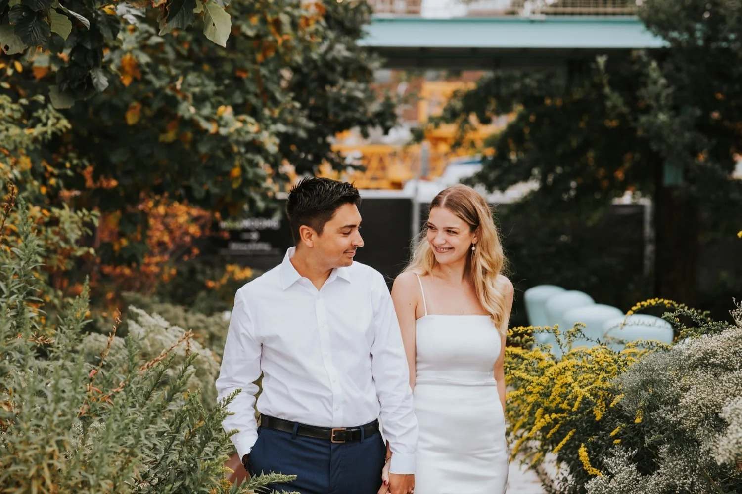 Hudson Valley Wedding Photographer, NYC Engagement Photos, Domino Park Engagement Photos, NYC Wedding Photographer, Catskills Wedding Photographer