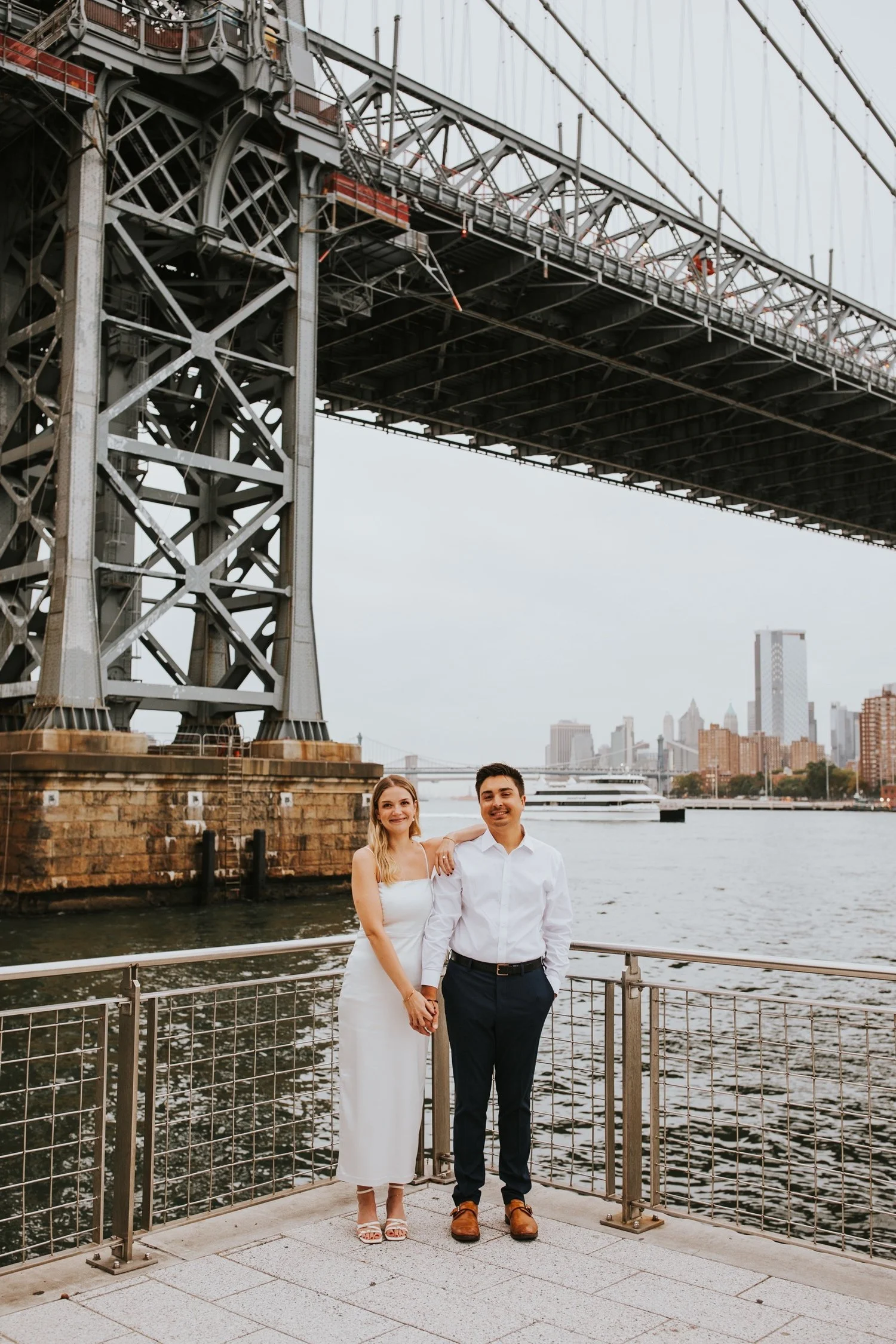 Hudson Valley Wedding Photographer, NYC Engagement Photos, Domino Park Engagement Photos, NYC Wedding Photographer, Catskills Wedding Photographer