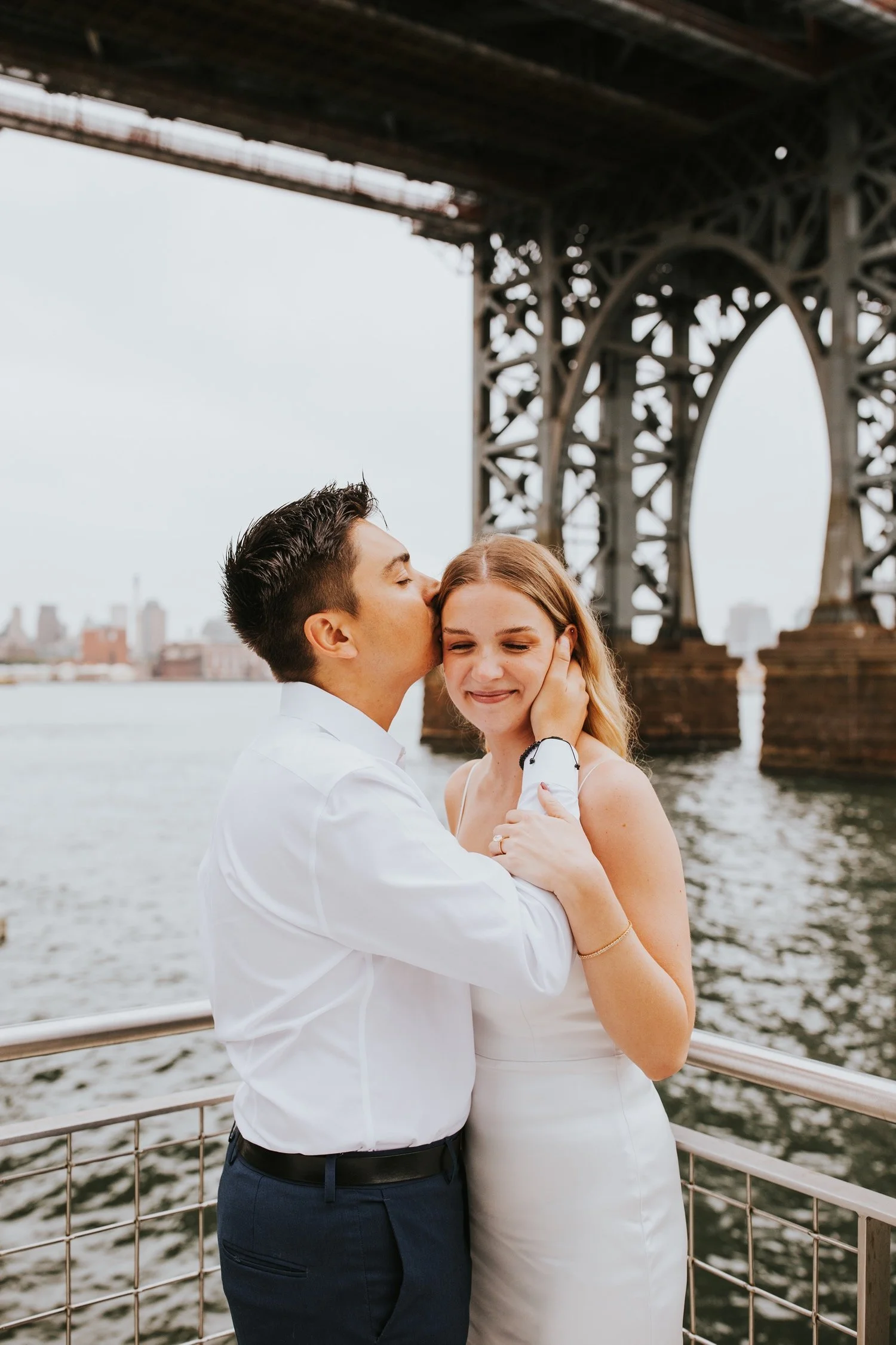 Hudson Valley Wedding Photographer, NYC Engagement Photos, Domino Park Engagement Photos, NYC Wedding Photographer, Catskills Wedding Photographer