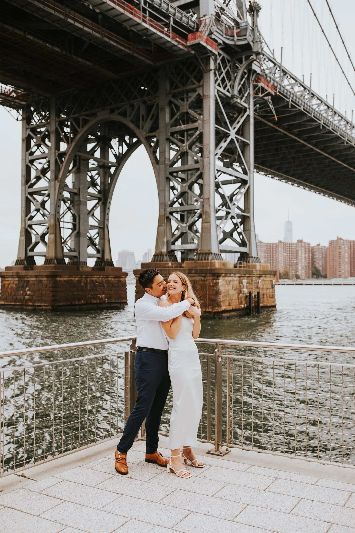 Hudson Valley Wedding Photographer, NYC Engagement Photos, Domino Park Engagement Photos, NYC Wedding Photographer, Catskills Wedding Photographer