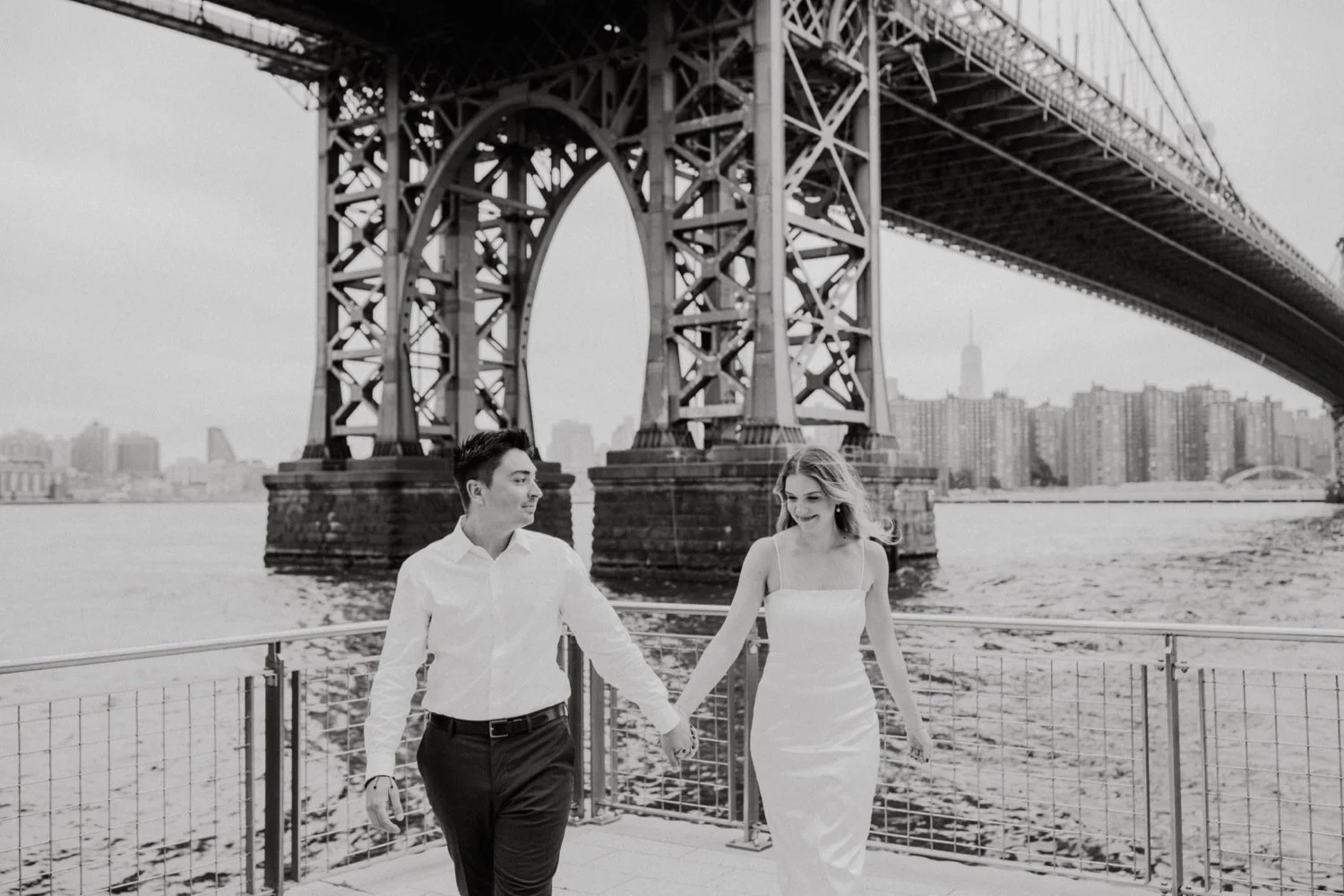 Hudson Valley Wedding Photographer, NYC Engagement Photos, Domino Park Engagement Photos, NYC Wedding Photographer, Catskills Wedding Photographer