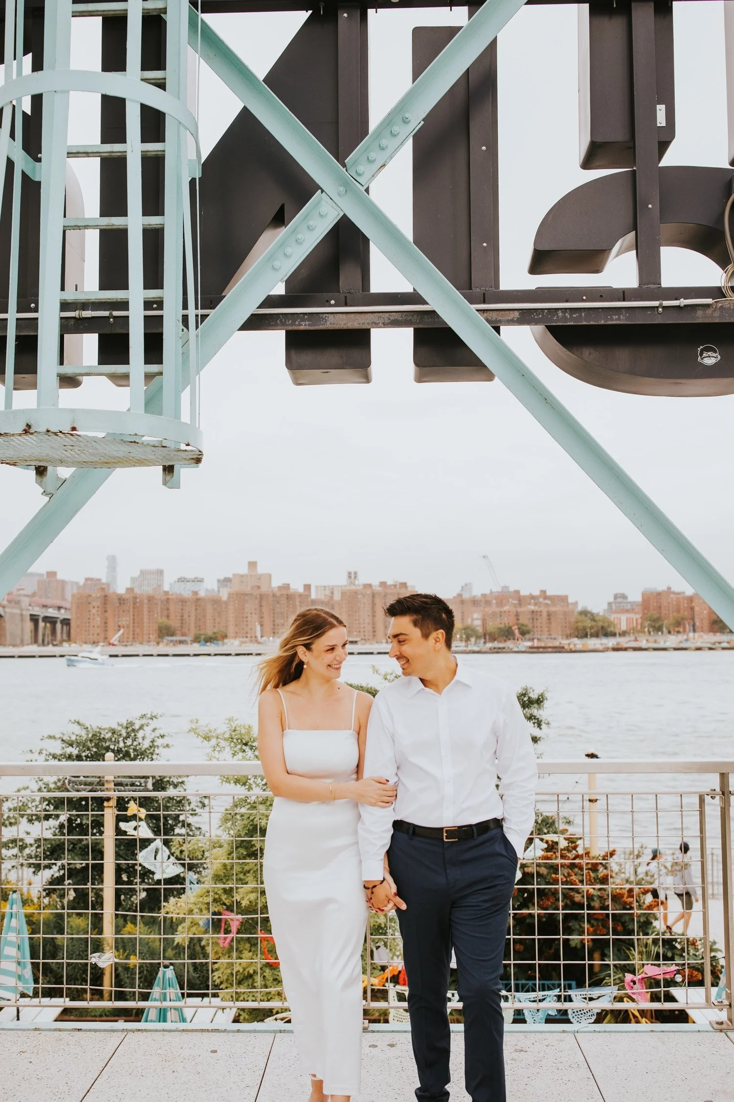 Hudson Valley Wedding Photographer, NYC Engagement Photos, Domino Park Engagement Photos, NYC Wedding Photographer, Catskills Wedding Photographer