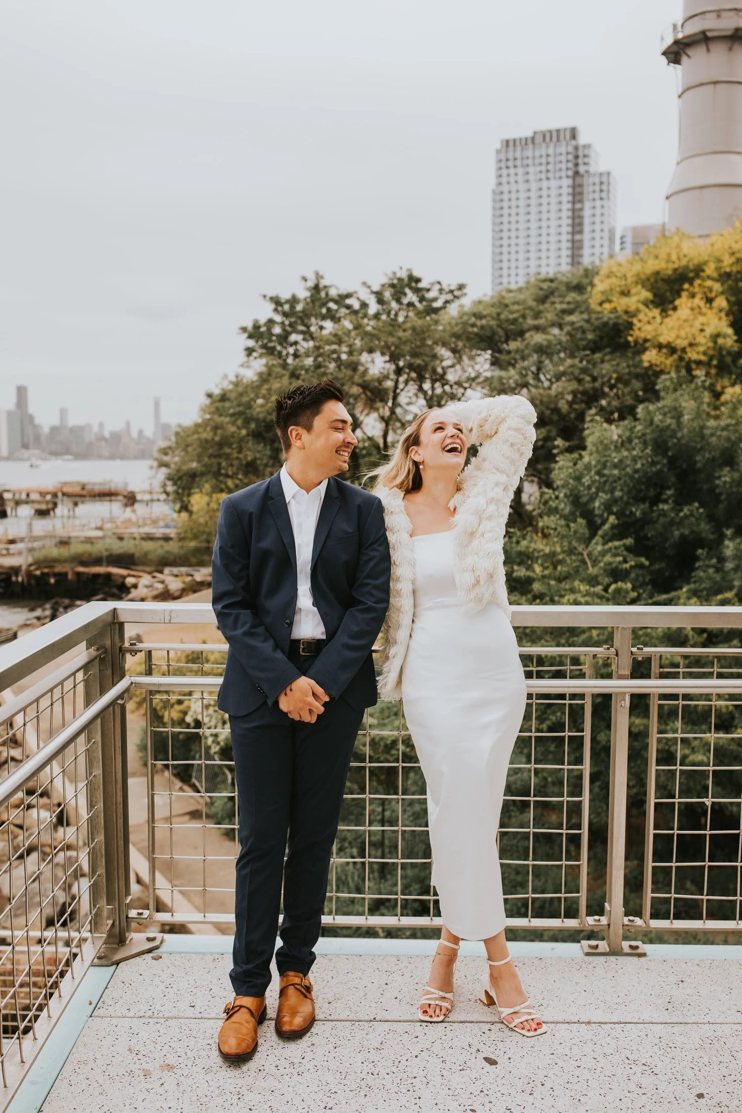 Hudson Valley Wedding Photographer, NYC Engagement Photos, Domino Park Engagement Photos, NYC Wedding Photographer, Catskills Wedding Photographer