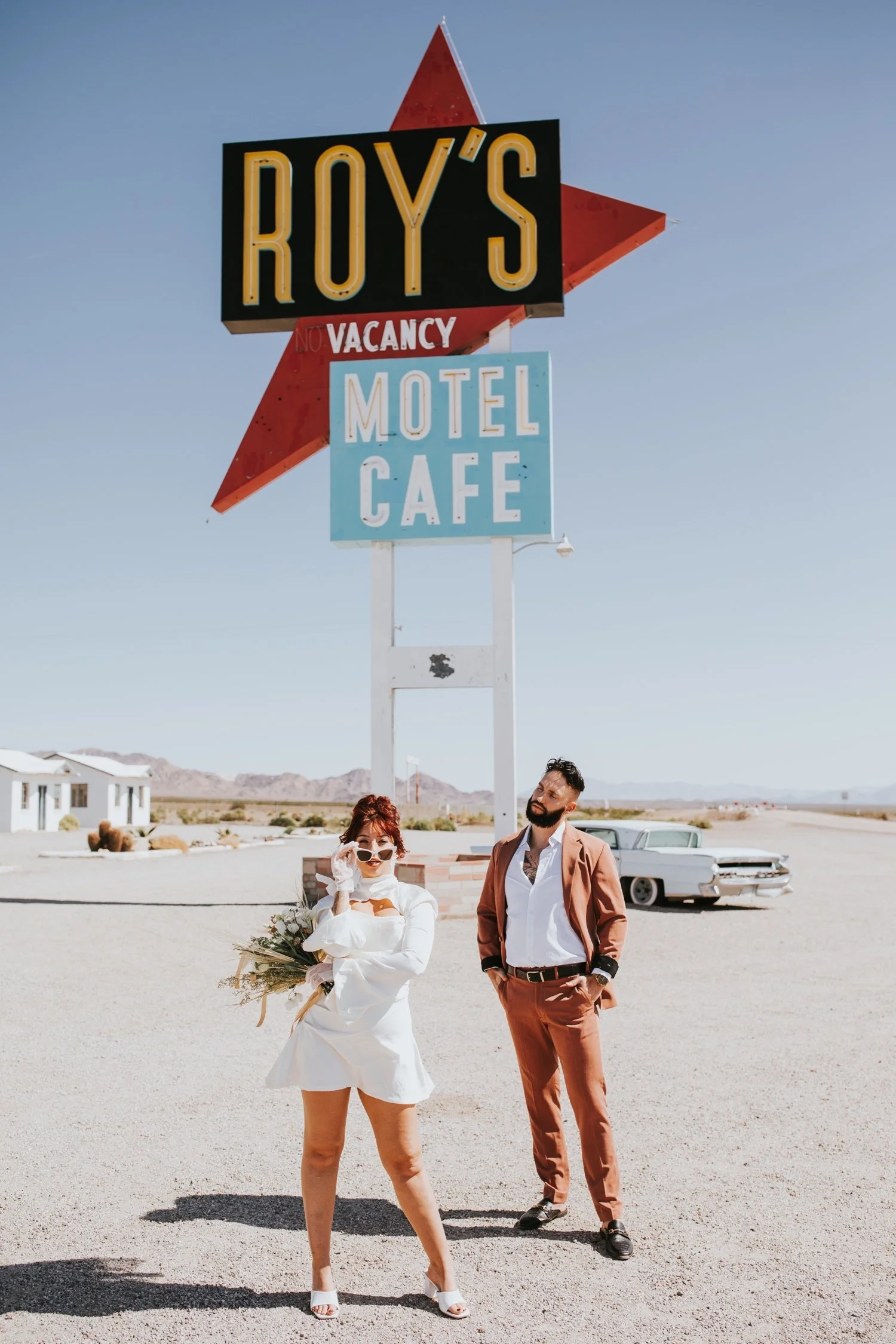 Palm Springs Wedding Photographer, Roy's Motel Elopement, Roy's Motel, Hudson Valley Wedding Photographer, Joshua Tree Wedding Photographer