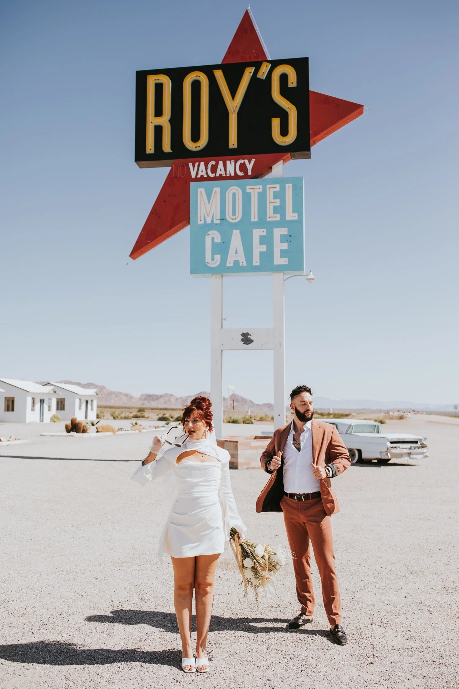 Palm Springs Wedding Photographer, Roy's Motel Elopement, Roy's Motel, Hudson Valley Wedding Photographer, Joshua Tree Wedding Photographer