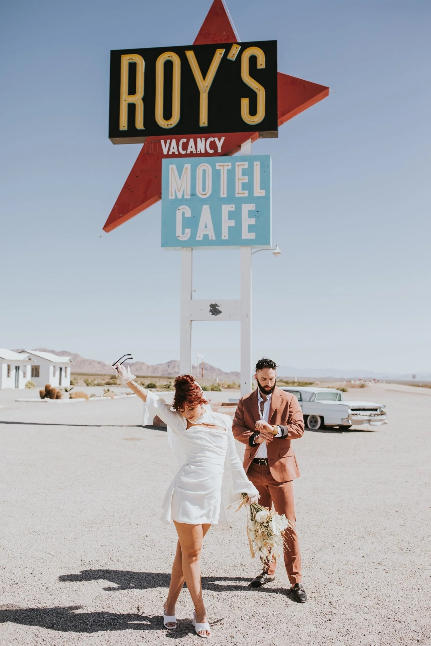 Palm Springs Wedding Photographer, Roy's Motel Elopement, Roy's Motel, Hudson Valley Wedding Photographer, Joshua Tree Wedding Photographer