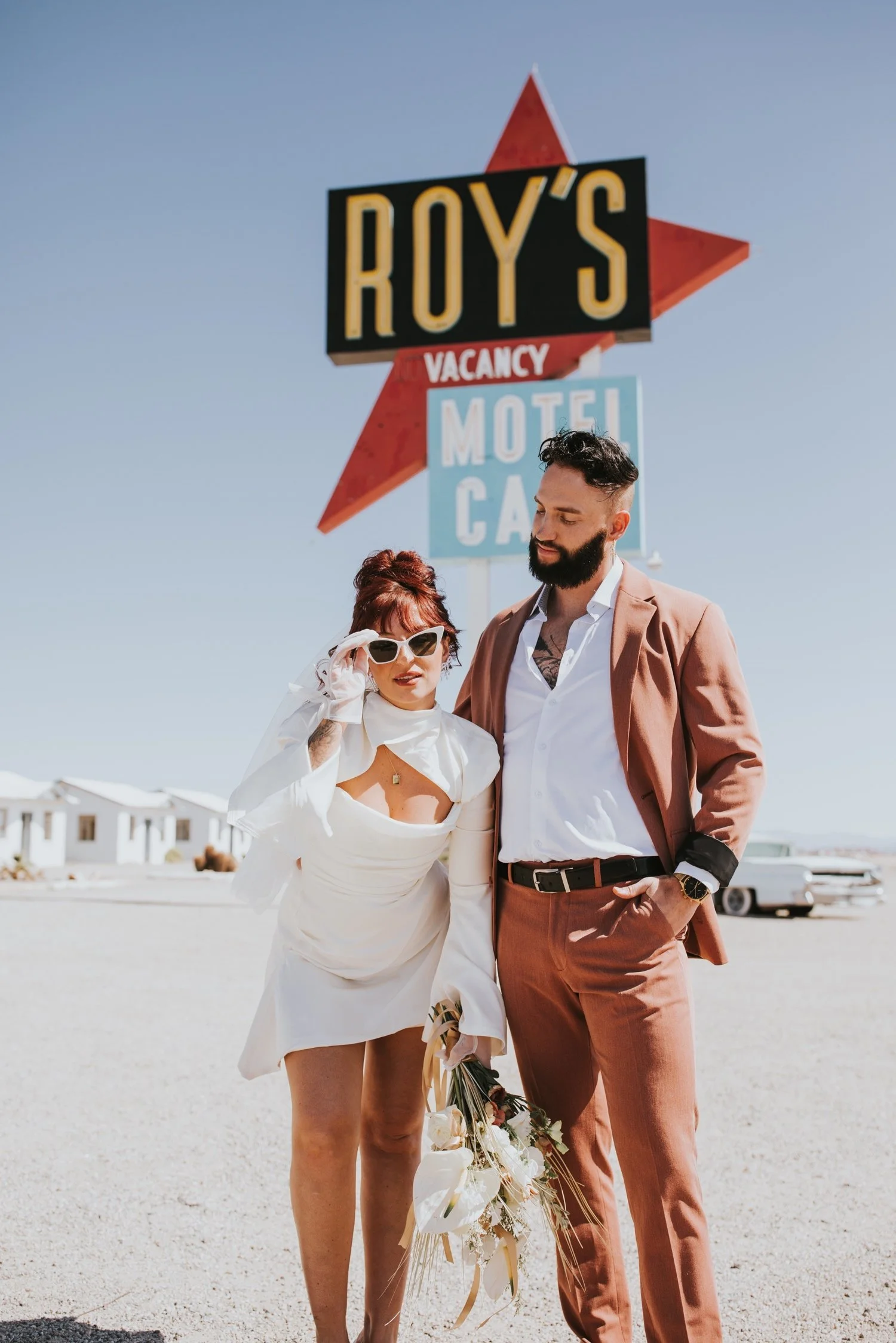 Palm Springs Wedding Photographer, Roy's Motel Elopement, Roy's Motel, Hudson Valley Wedding Photographer, Joshua Tree Wedding Photographer