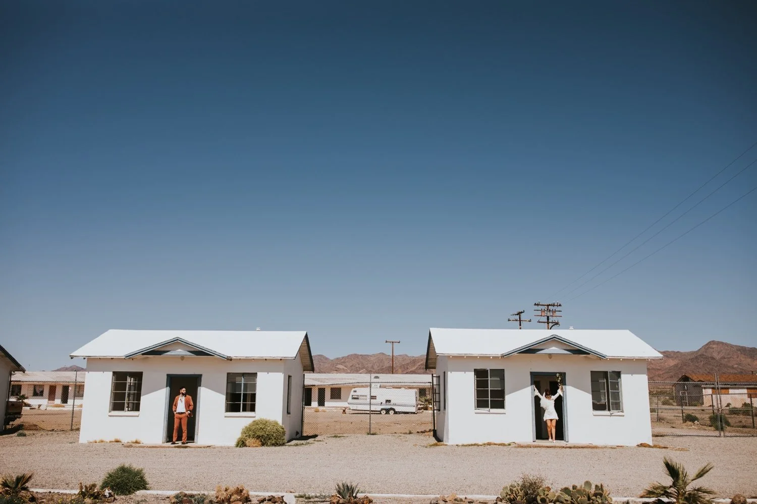 Palm Springs Wedding Photographer, Roy's Motel Elopement, Roy's Motel, Hudson Valley Wedding Photographer, Joshua Tree Wedding Photographer