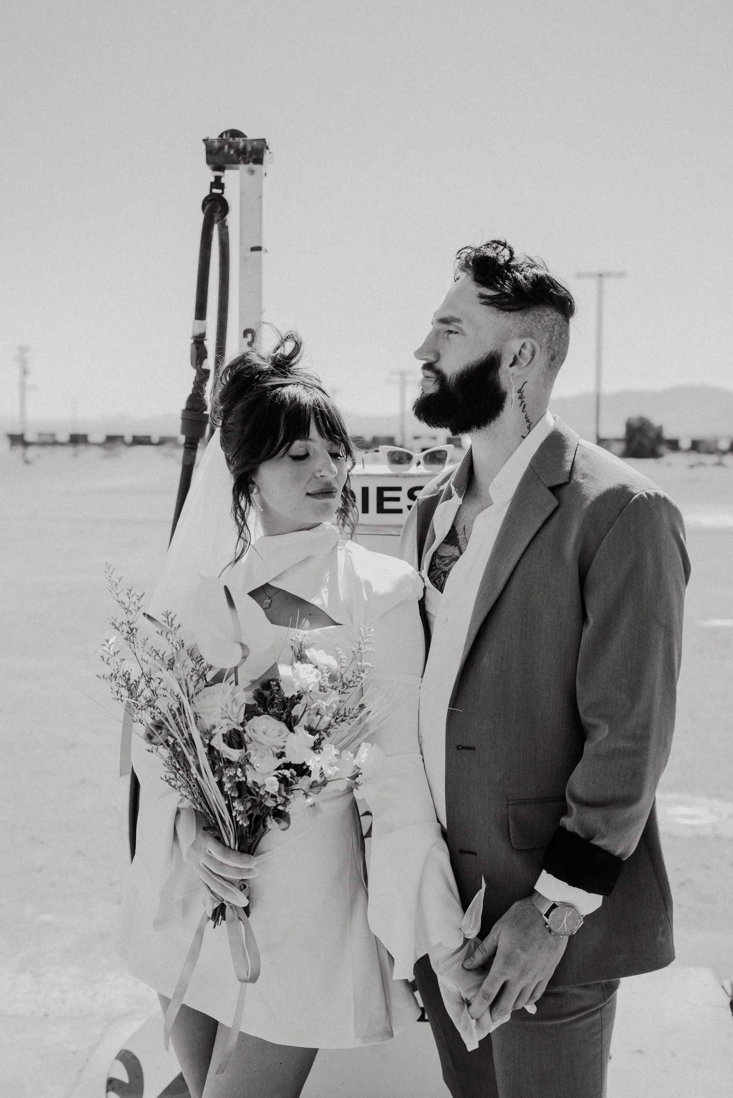 Palm Springs Wedding Photographer, Roy's Motel Elopement, Roy's Motel, Hudson Valley Wedding Photographer, Joshua Tree Wedding Photographer