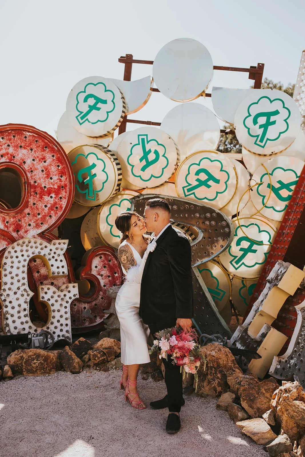 Hudson Valley Wedding Photographer, Las Vegas Elopement, Las Vegas Wedding, The Neon Museum, Catskills Wedding Photographer