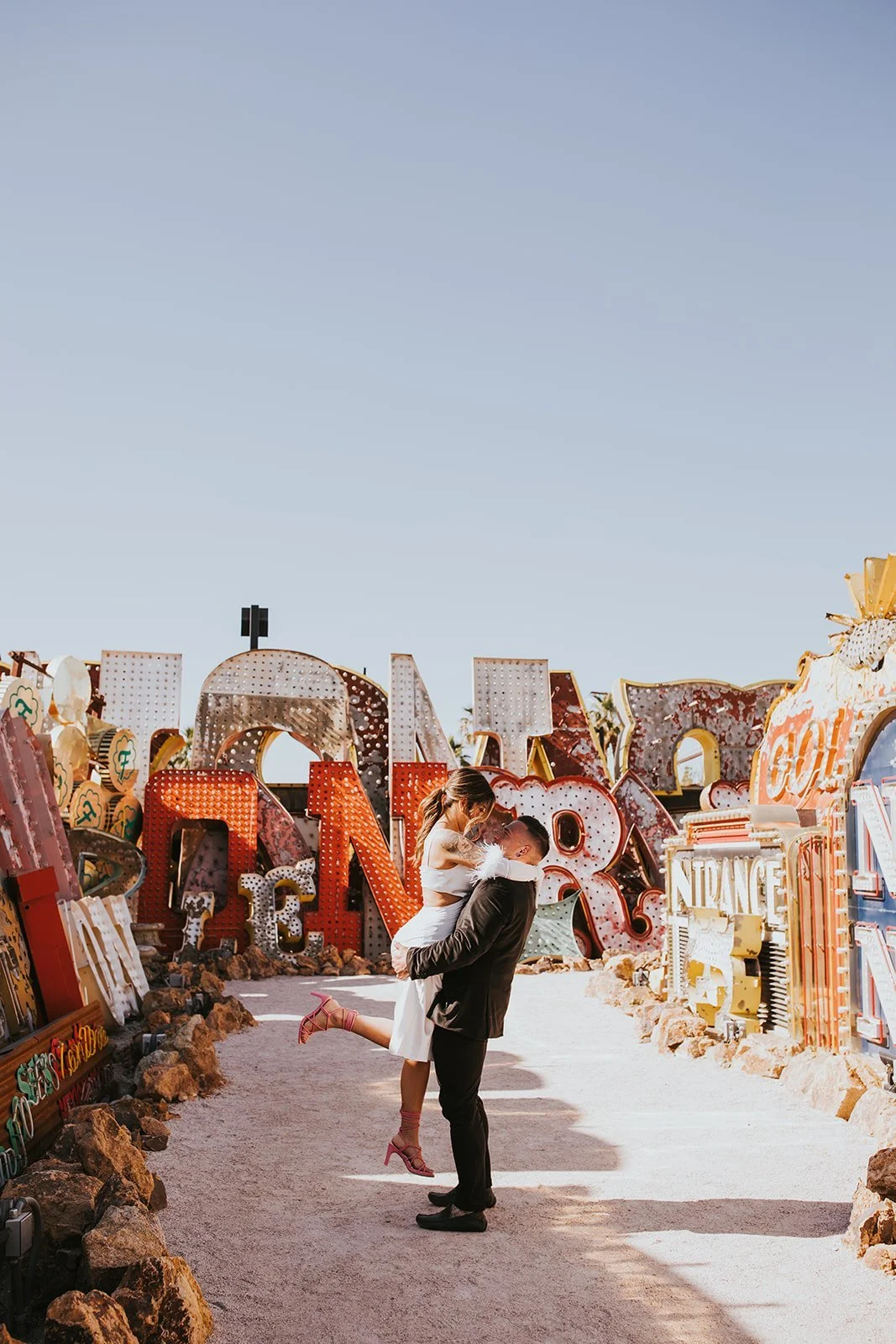 Hudson Valley Wedding Photographer, Las Vegas Elopement, Las Vegas Wedding, The Neon Museum, Catskills Wedding Photographer