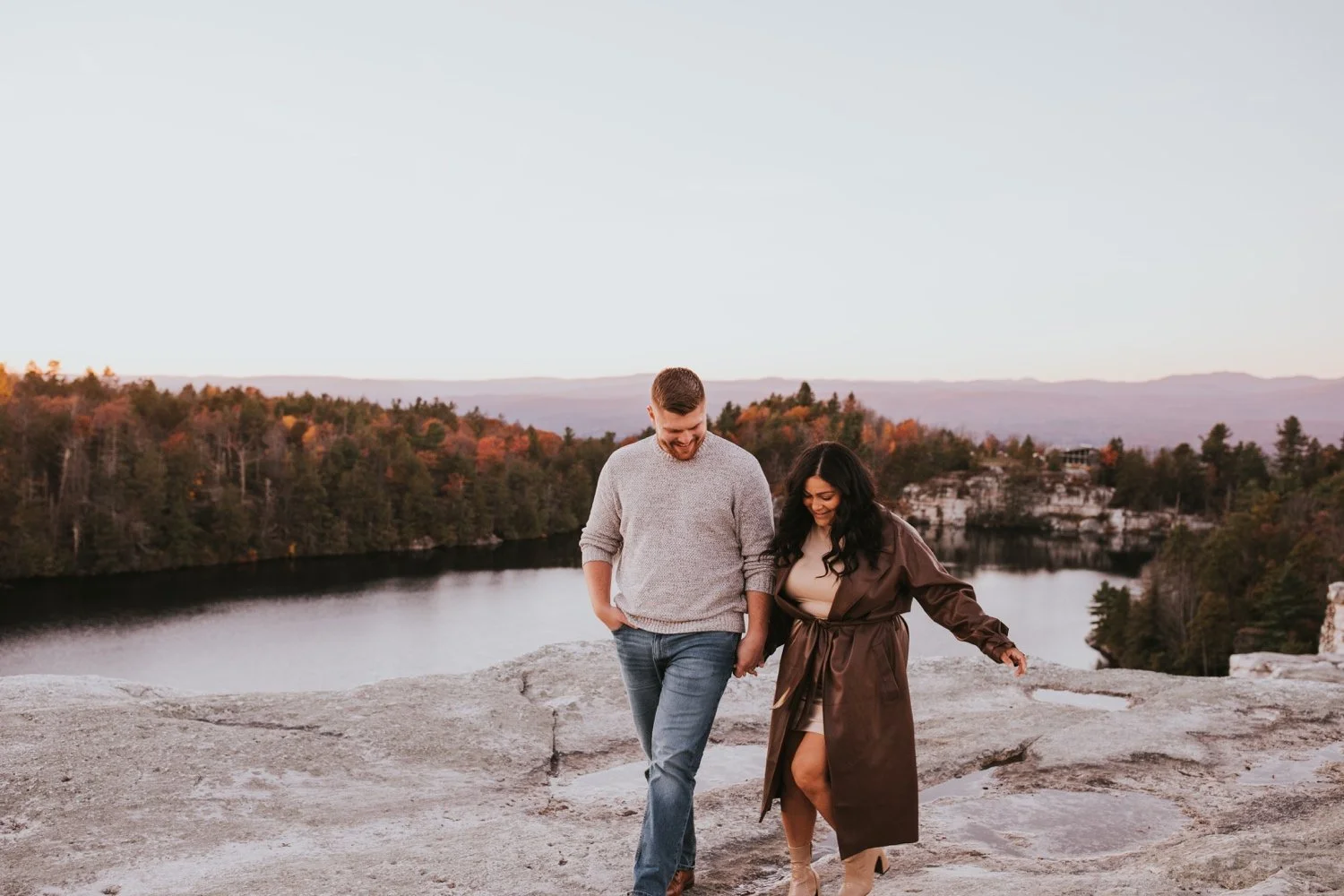 Hudson Valley Wedding Photographer, Minnewaska State Park, Hudson Valley Engagement Photos, Minnewaska, Hudson Valley Engagement Photographer, New York Wedding Photographer
