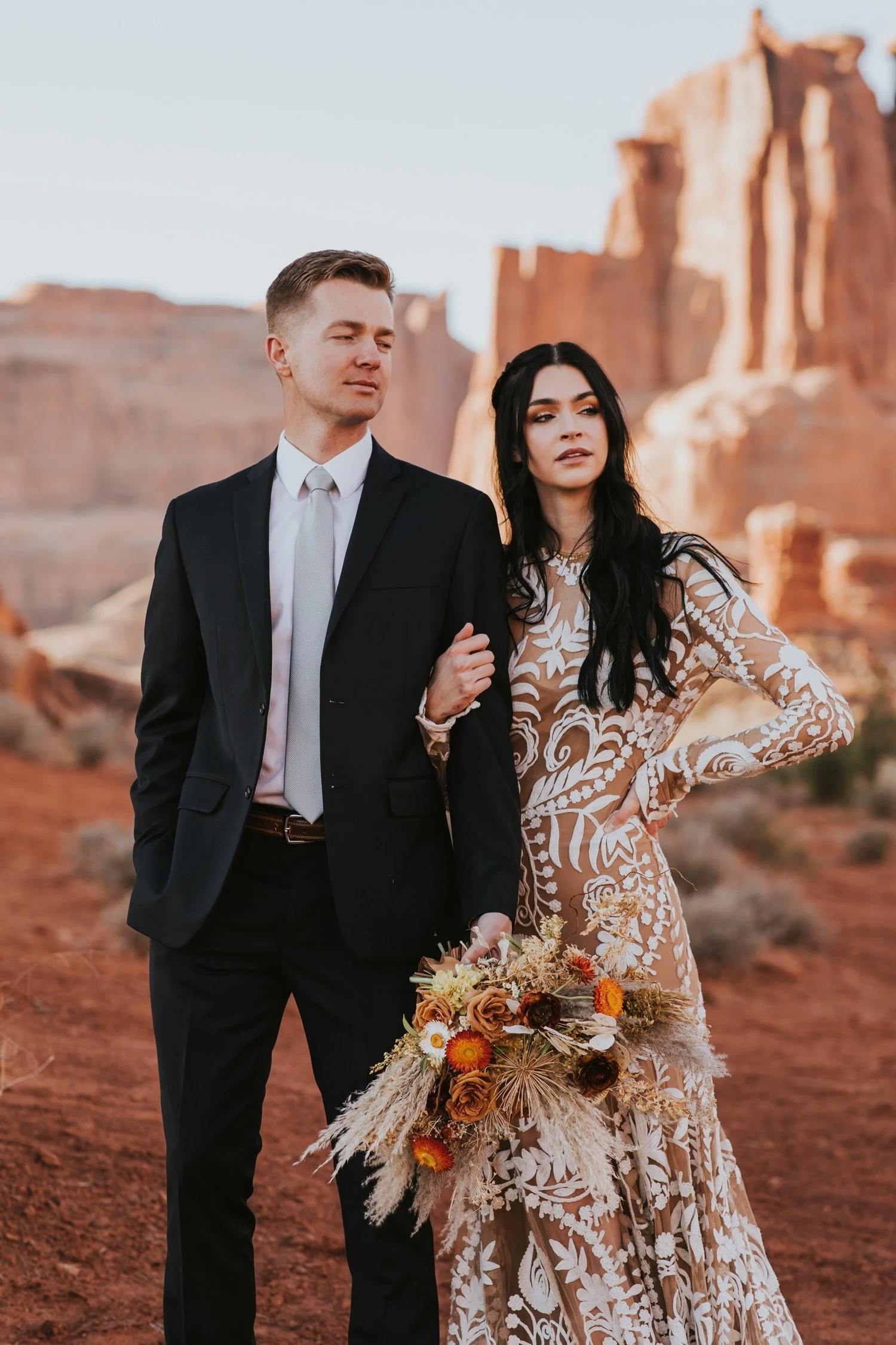 Hudson Valley Wedding Photographer, Moab Wedding Photographer, Moab wedding, Arches National Park, Arches National Park Elopement, Moab Elopement