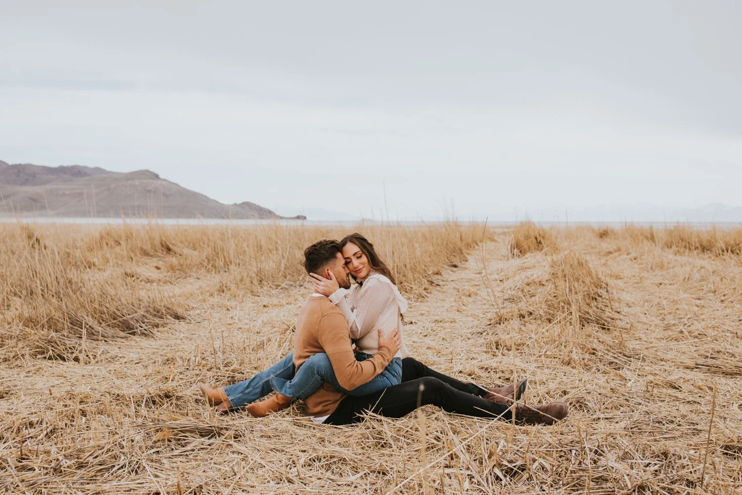 antelope island, antelope island engagement photos, utah wedding photographer, hudson valley wedding photographer, utah wedding
