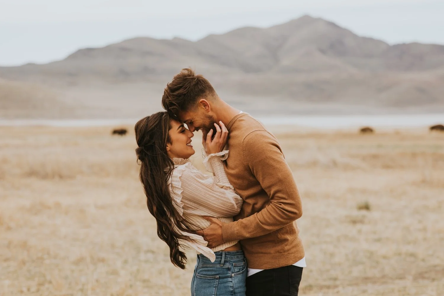 antelope island, antelope island engagement photos, utah wedding photographer, hudson valley wedding photographer, utah wedding