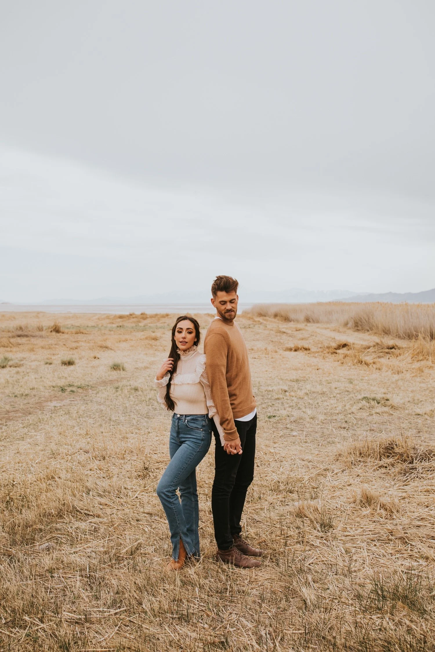 antelope island, antelope island engagement photos, utah wedding photographer, hudson valley wedding photographer, utah wedding