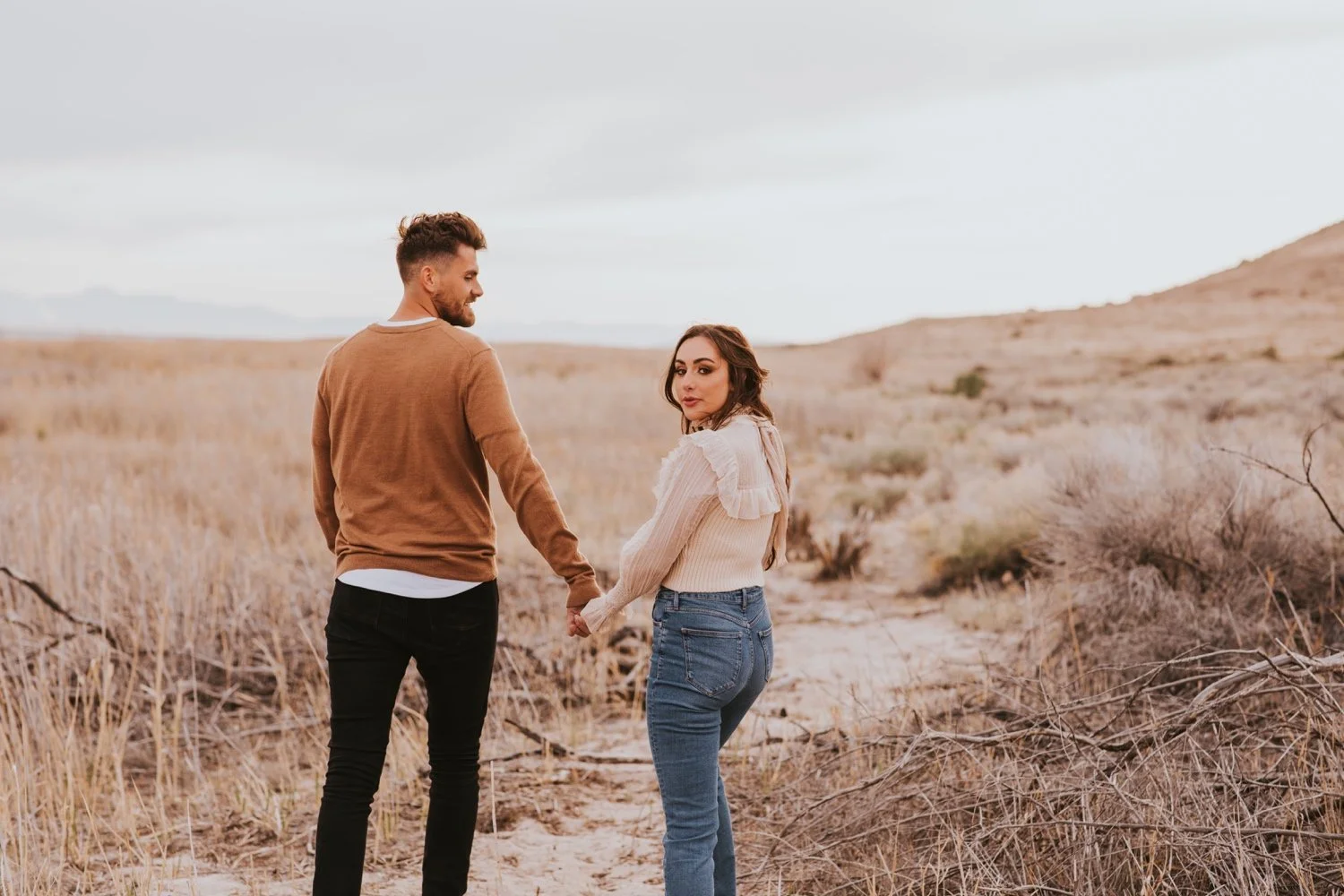 antelope island, antelope island engagement photos, utah wedding photographer, hudson valley wedding photographer, utah wedding