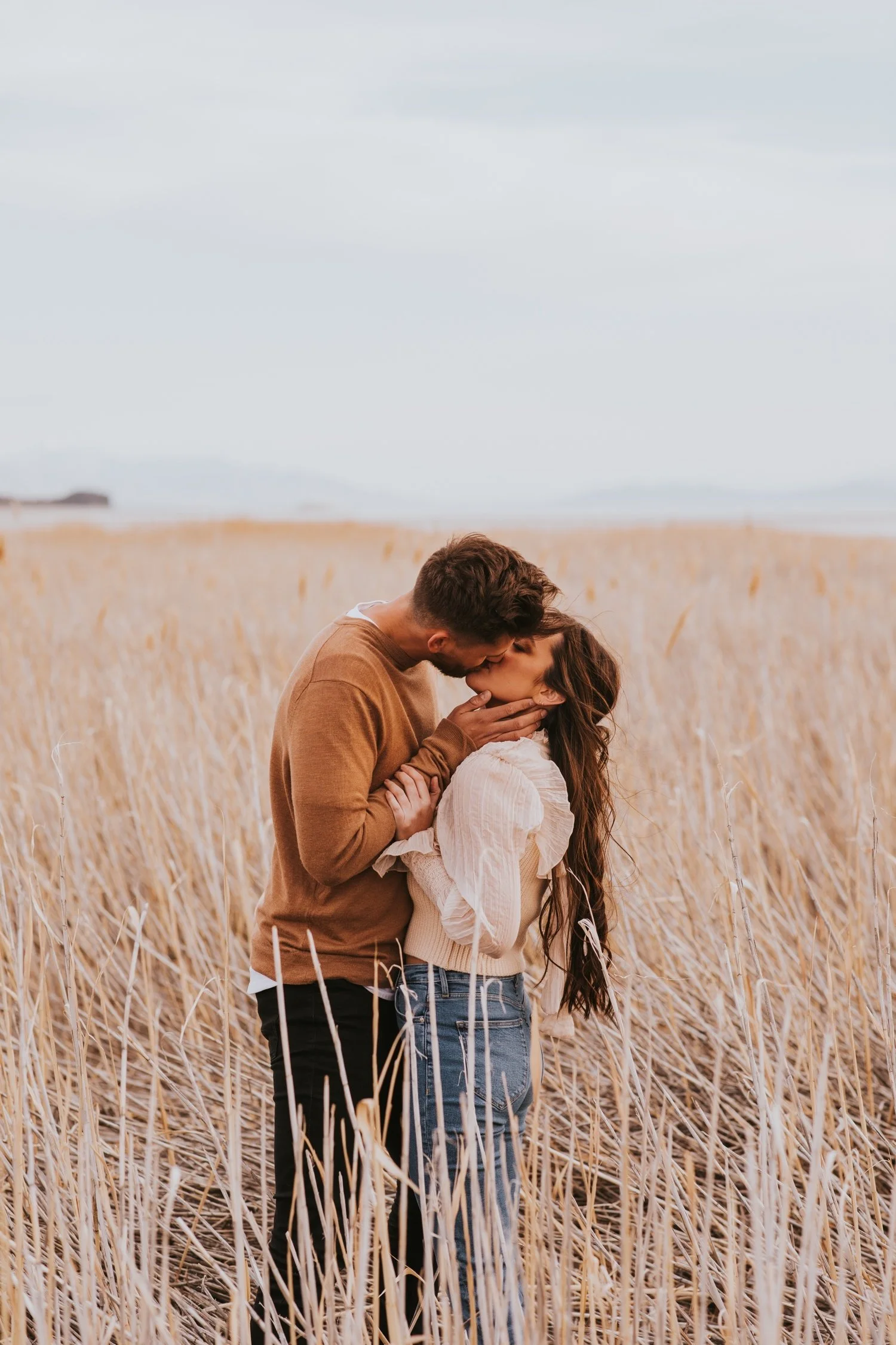 antelope island, antelope island engagement photos, utah wedding photographer, hudson valley wedding photographer, utah wedding