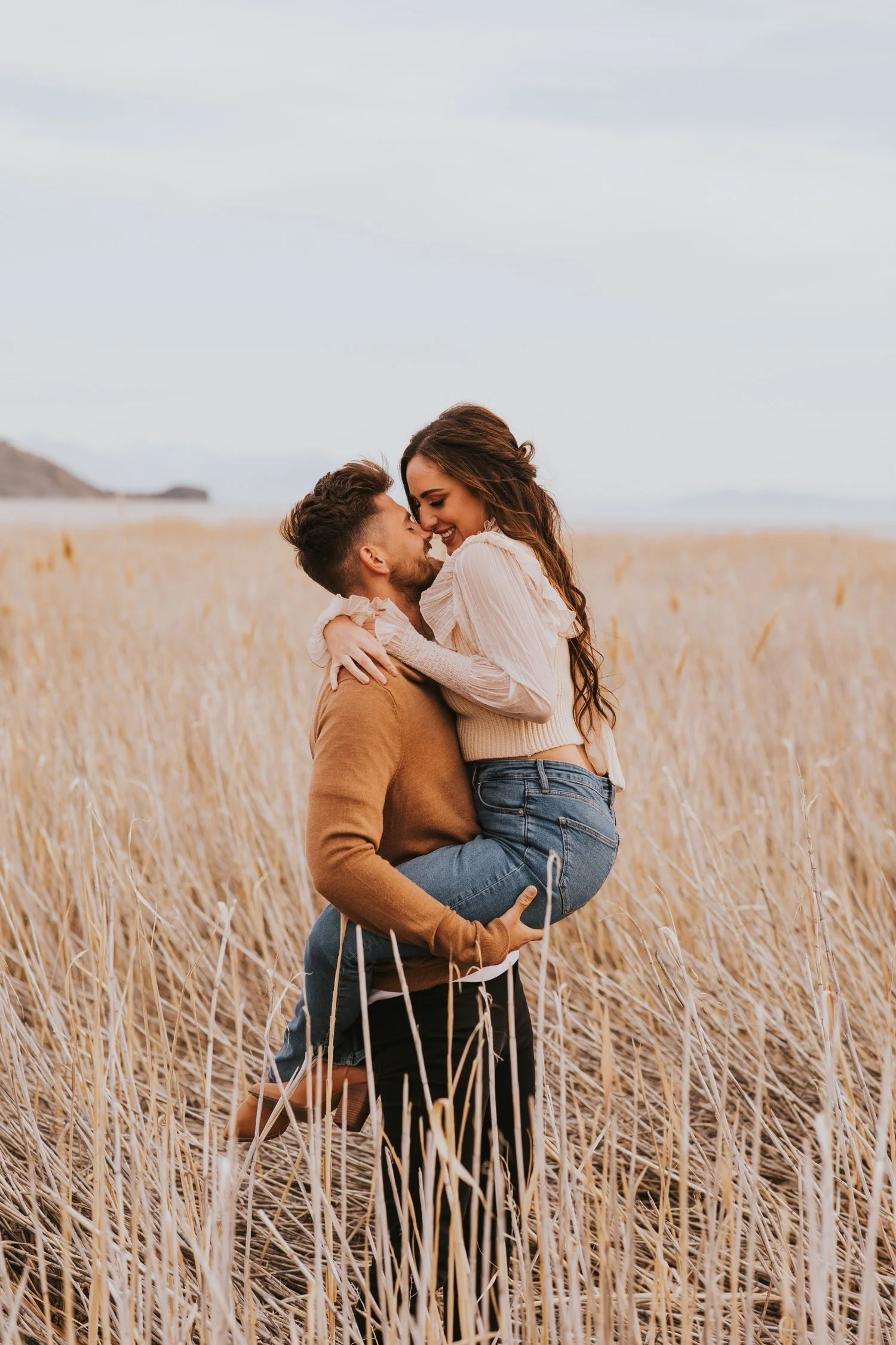 antelope island, antelope island engagement photos, utah wedding photographer, hudson valley wedding photographer, utah wedding