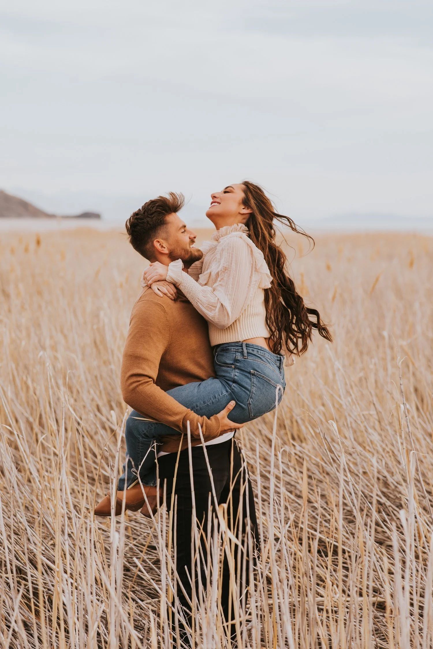 antelope island, antelope island engagement photos, utah wedding photographer, hudson valley wedding photographer, utah wedding