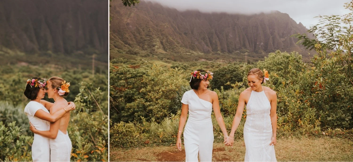 Oahu wedding, oahu wedding photographer, hoomaluhia botanical garden, hoomaluhia botanical garden wedding, hawaii wedding, hawaii wedding photographer