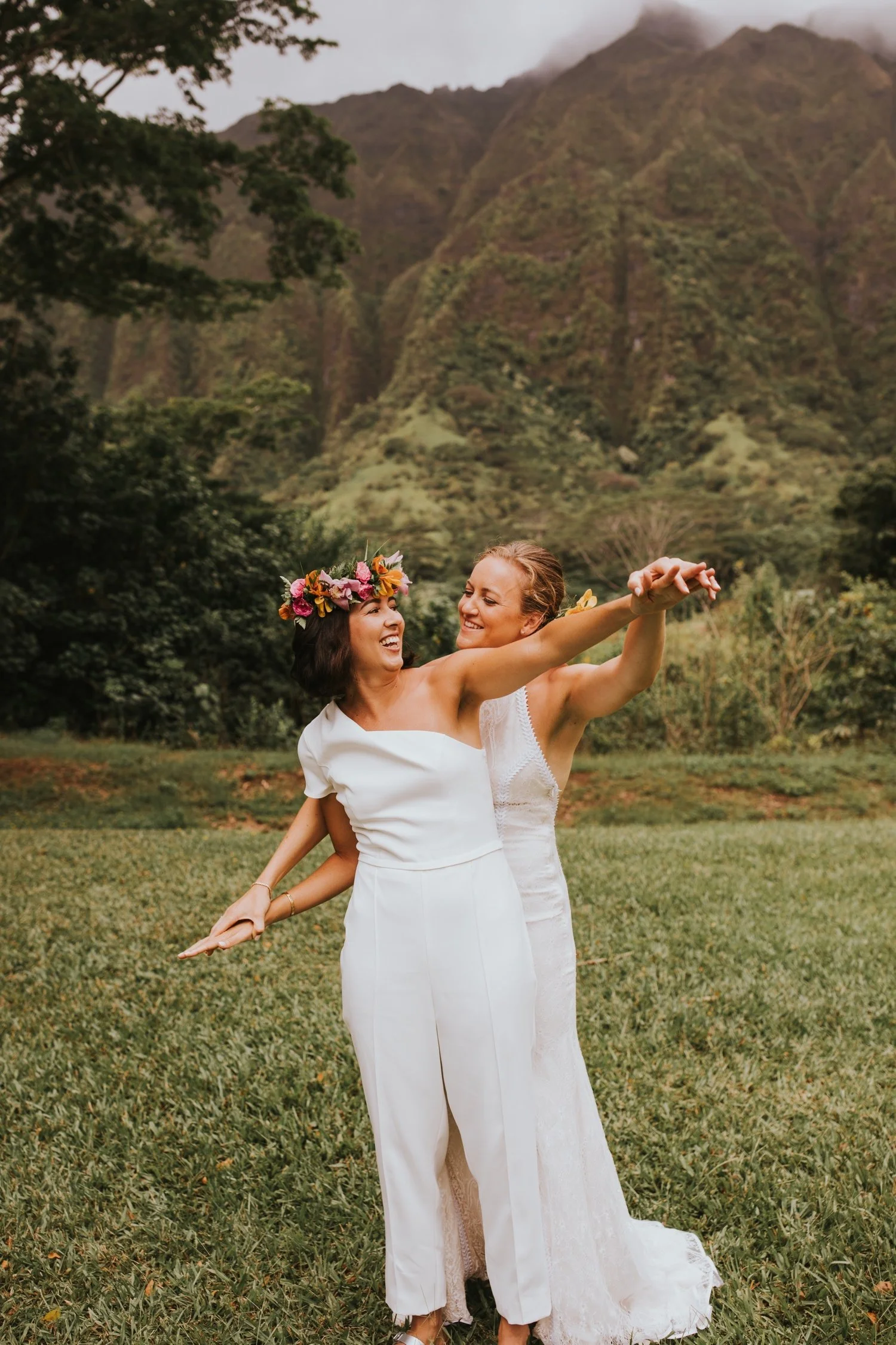 Oahu wedding, oahu wedding photographer, hoomaluhia botanical garden, hoomaluhia botanical garden wedding, hawaii wedding, hawaii wedding photographer