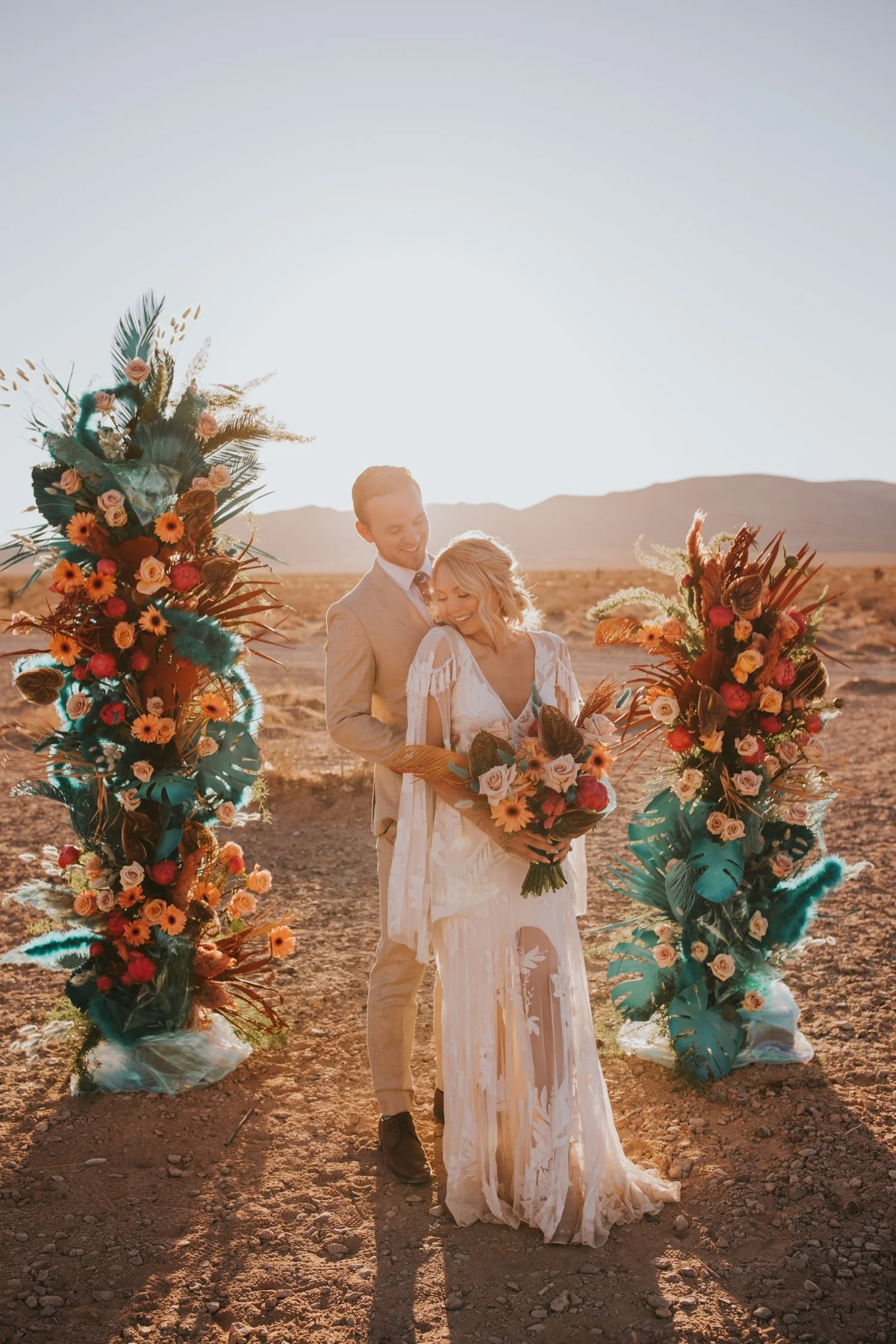 Seven Magic Mountains, Seven Magic Mountains Elopement, Las Vegas Elopement, Las Vegas Wedding, Hudson Valley Wedding Photographer
