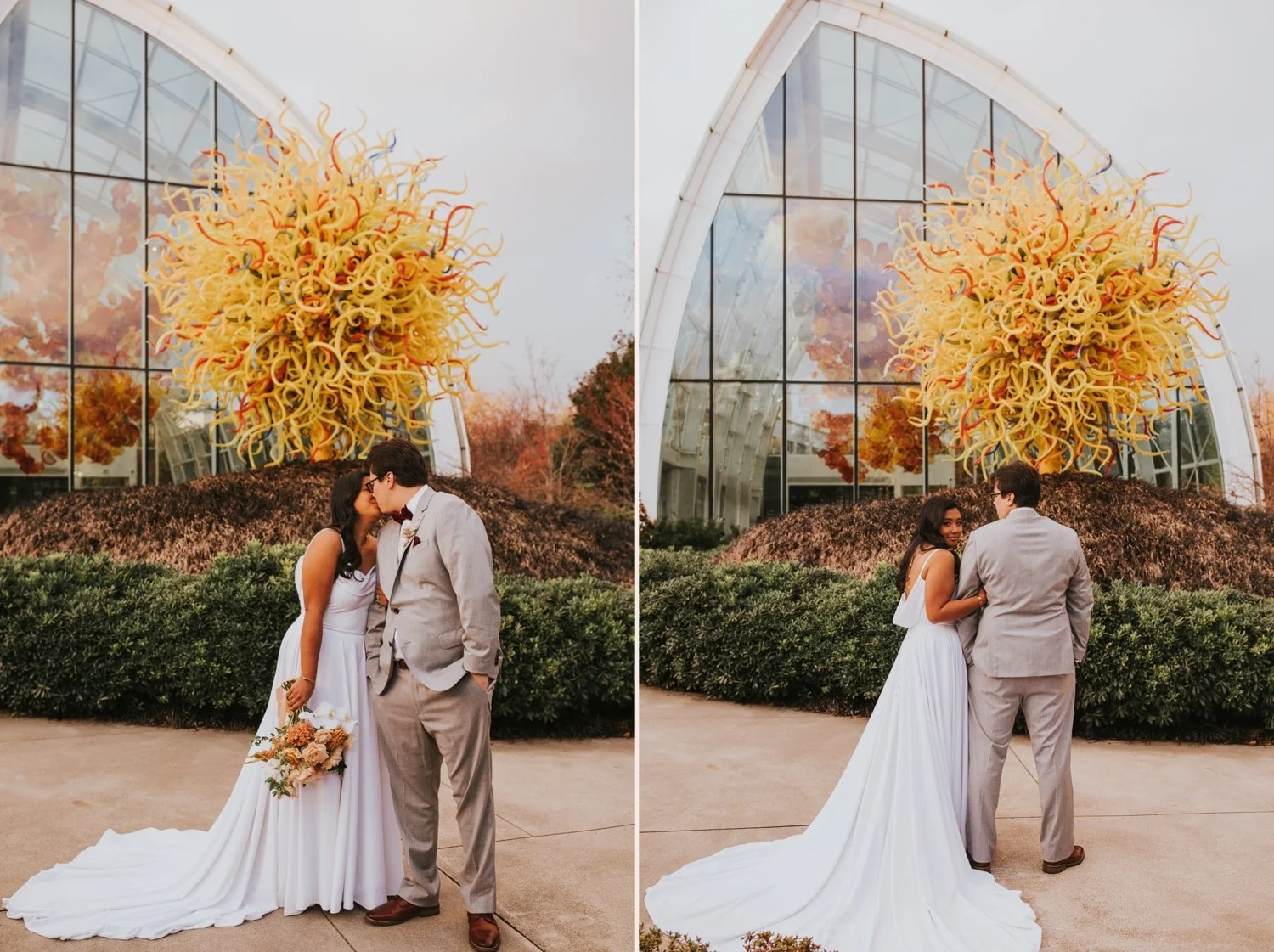 Chihuly Garden and Glass, Hudson Valley Wedding Photographer, Seattle Wedding, Chihuly Wedding, Chihuly Garden and Glass Wedding, Washington Wedding