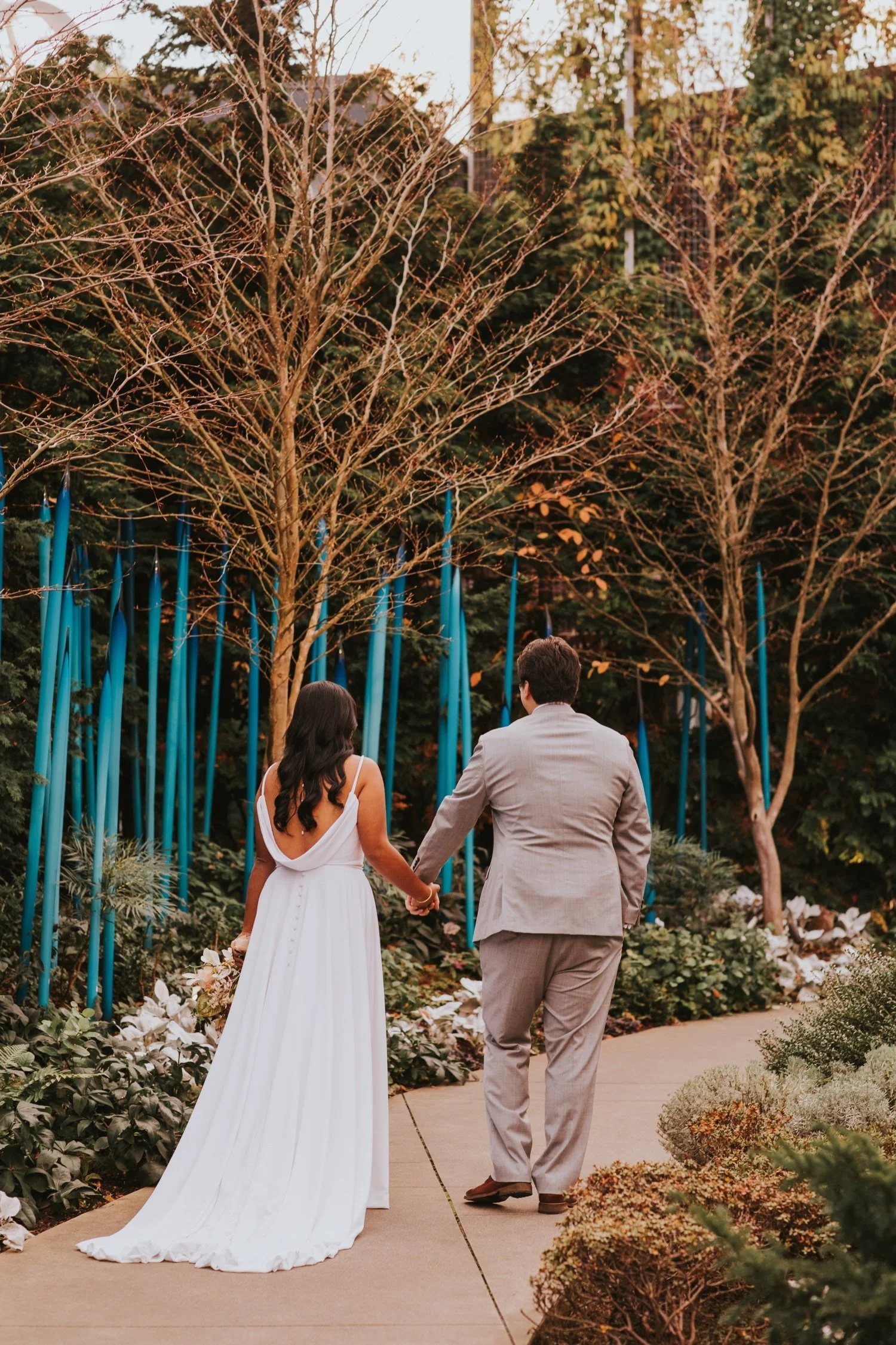 Chihuly Garden and Glass, Hudson Valley Wedding Photographer, Seattle Wedding, Chihuly Wedding, Chihuly Garden and Glass Wedding, Washington Wedding