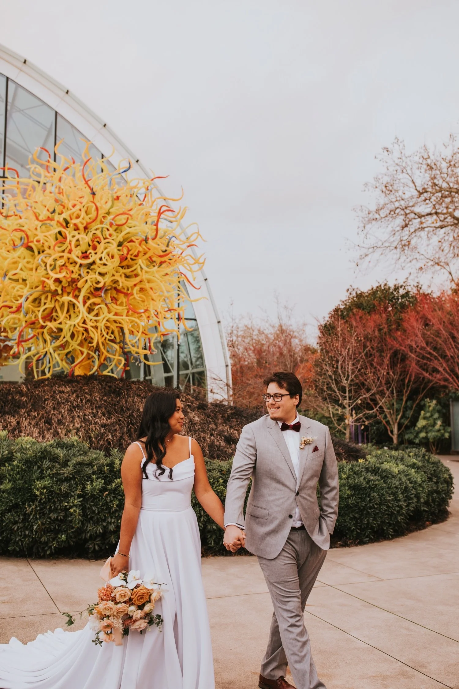 Chihuly Garden and Glass, Hudson Valley Wedding Photographer, Seattle Wedding, Chihuly Wedding, Chihuly Garden and Glass Wedding, Washington Wedding