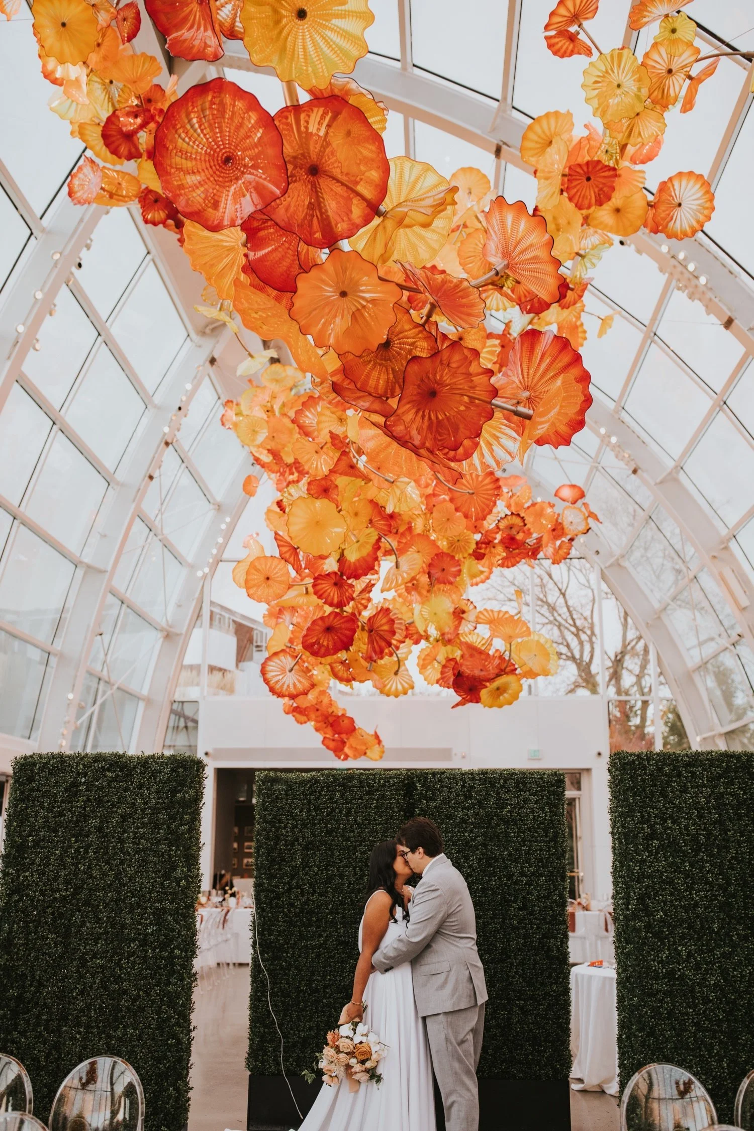 Chihuly Garden and Glass, Hudson Valley Wedding Photographer, Seattle Wedding, Chihuly Wedding, Chihuly Garden and Glass Wedding, Washington Wedding