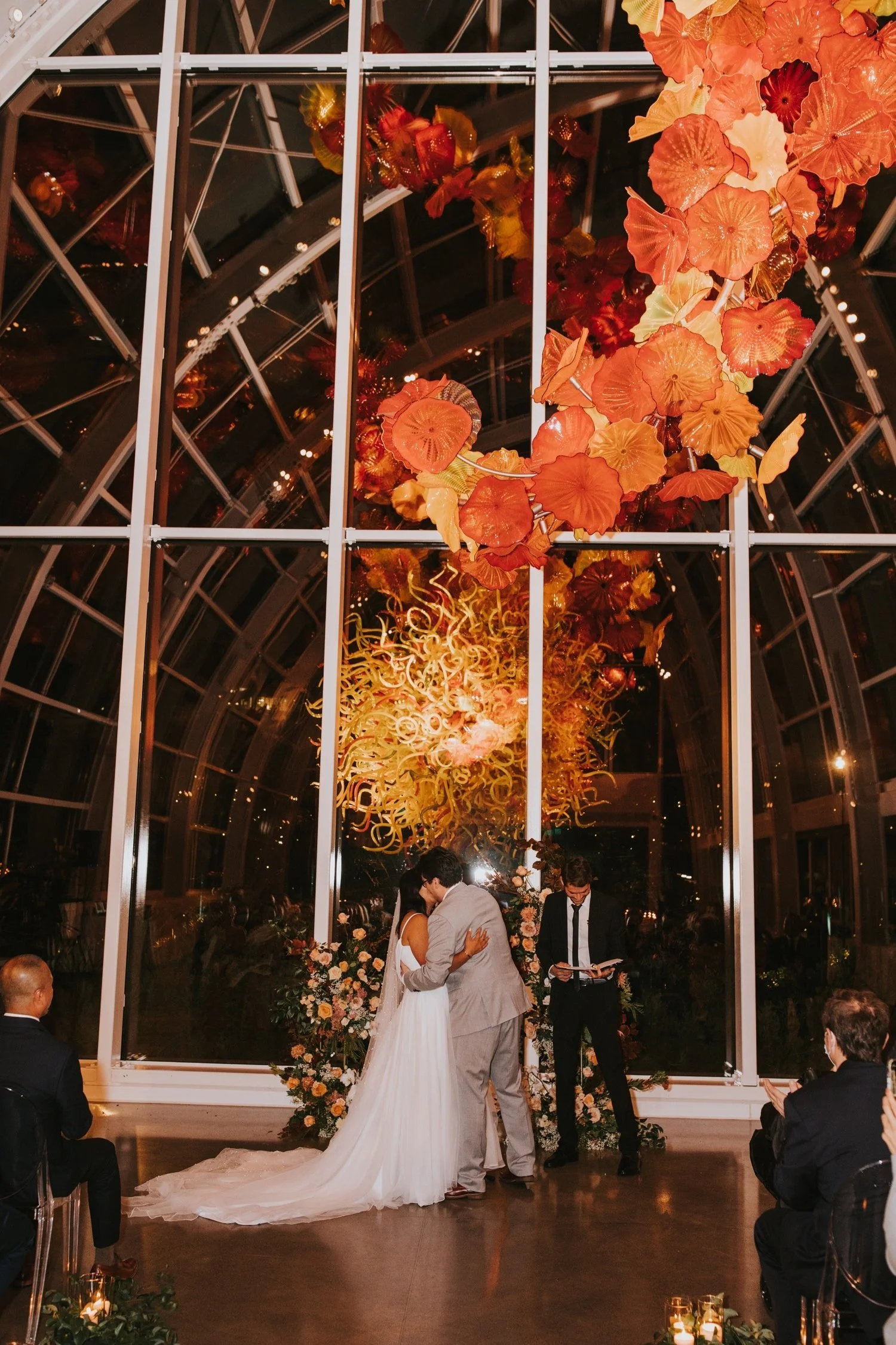 Chihuly Garden and Glass, Hudson Valley Wedding Photographer, Seattle Wedding, Chihuly Wedding, Chihuly Garden and Glass Wedding, Washington Wedding