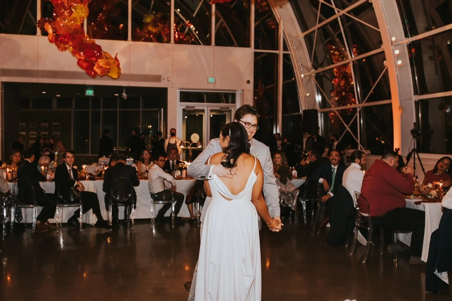 Chihuly Garden and Glass, Hudson Valley Wedding Photographer, Seattle Wedding, Chihuly Wedding, Chihuly Garden and Glass Wedding, Washington Wedding