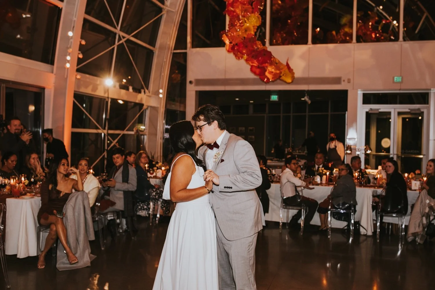 Chihuly Garden and Glass, Hudson Valley Wedding Photographer, Seattle Wedding, Chihuly Wedding, Chihuly Garden and Glass Wedding, Washington Wedding