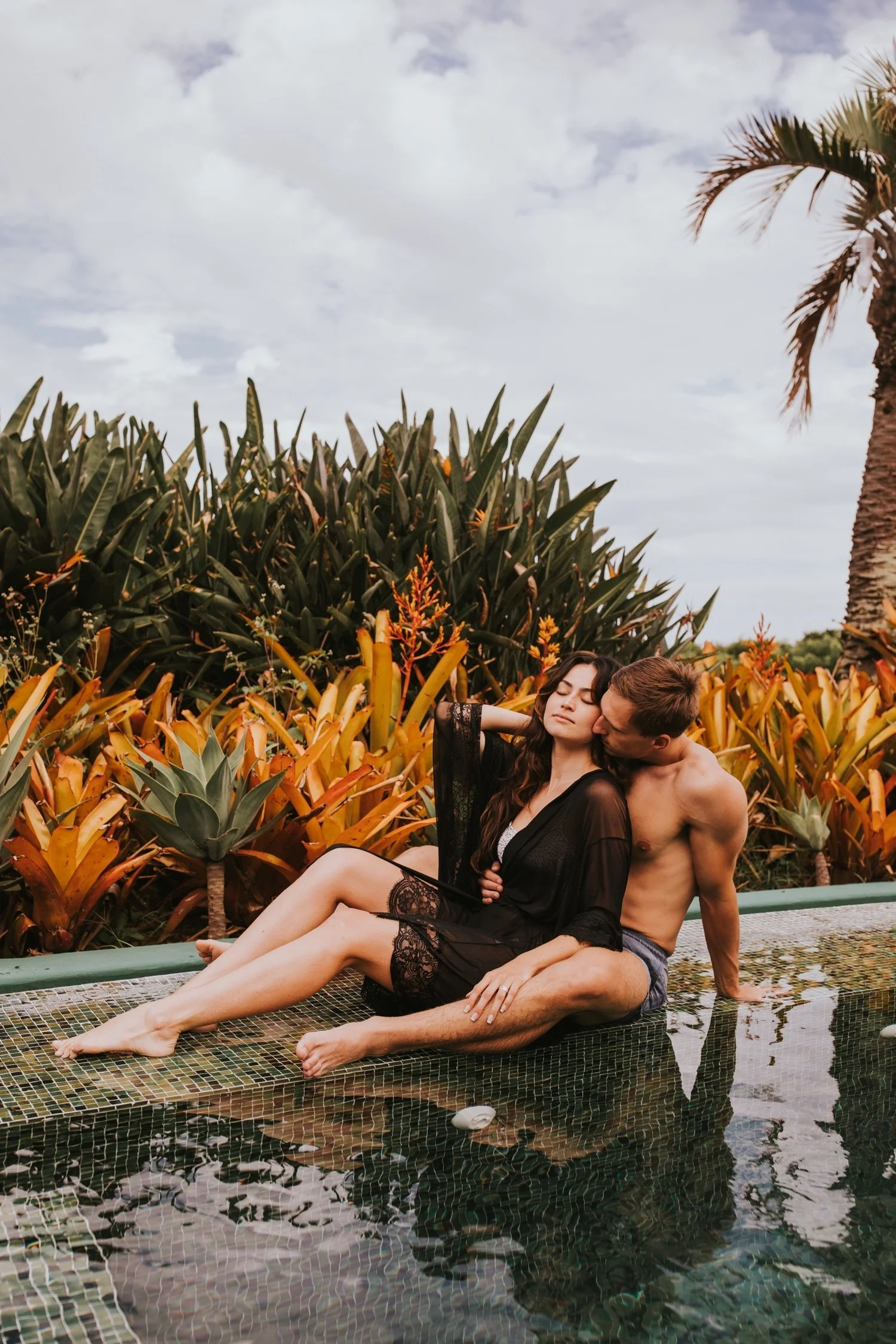 Brazil Wedding, Destination Wedding Photographer, Hudson Valley Wedding Photographer, Poolside engagement photos