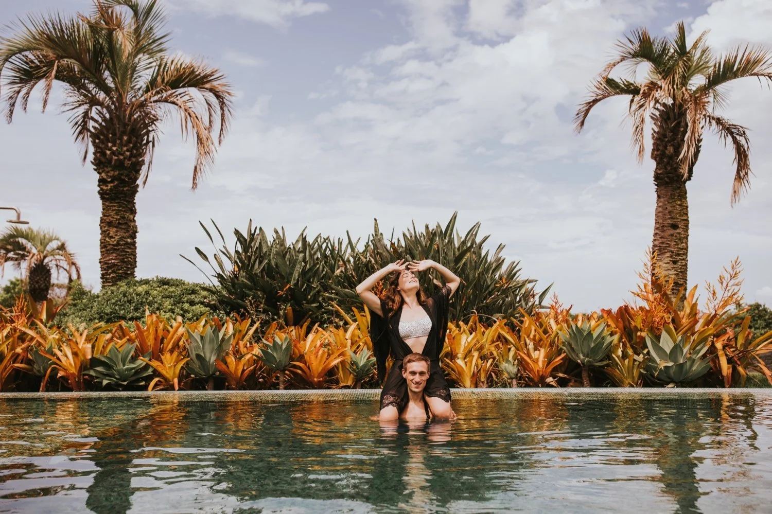 Brazil Wedding, Destination Wedding Photographer, Hudson Valley Wedding Photographer, Poolside engagement photos