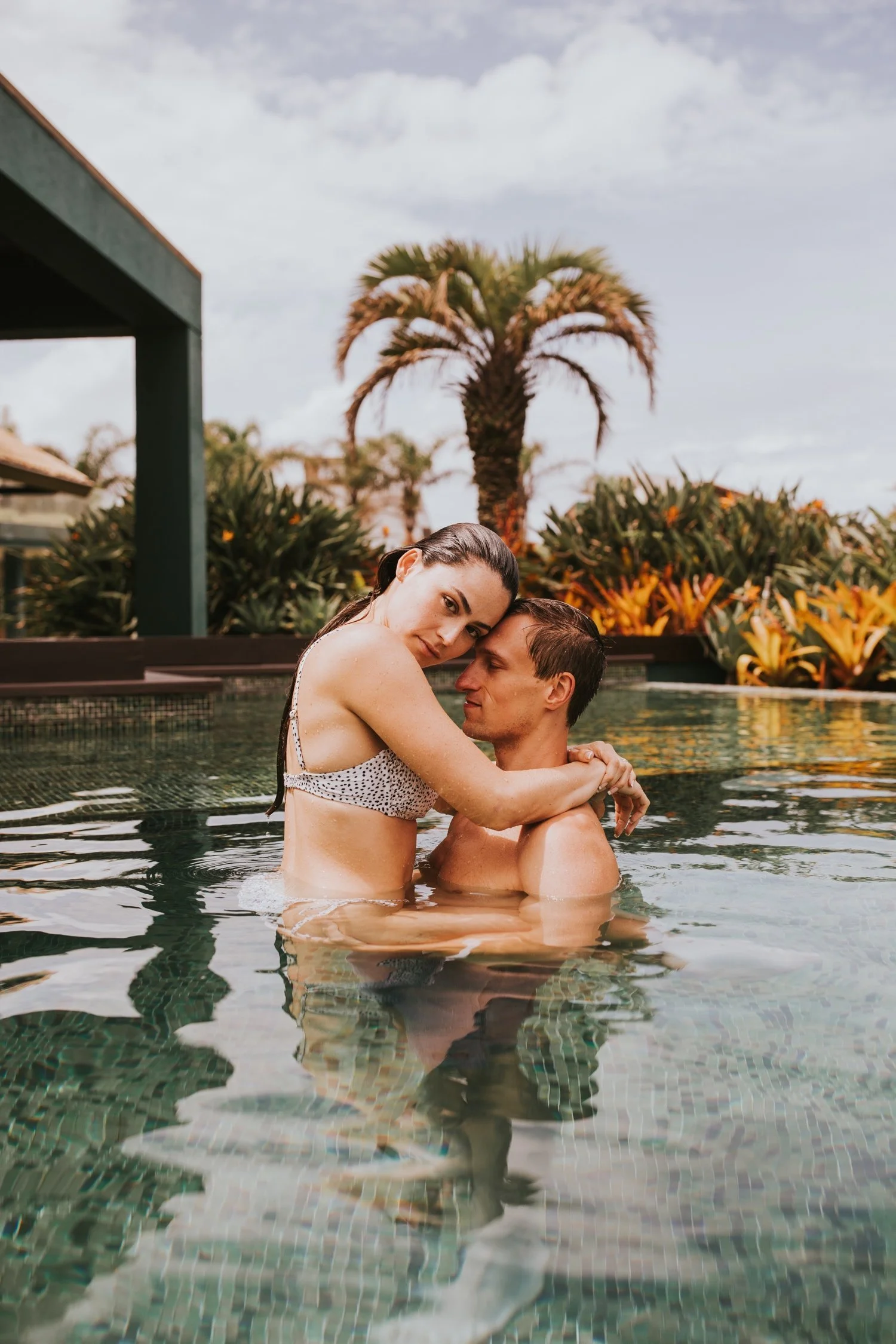 Brazil Wedding, Destination Wedding Photographer, Hudson Valley Wedding Photographer, Poolside engagement photos