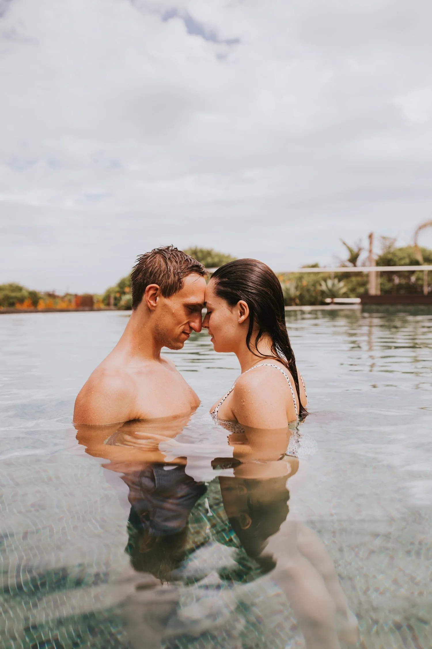 Brazil Wedding, Destination Wedding Photographer, Hudson Valley Wedding Photographer, Poolside engagement photos
