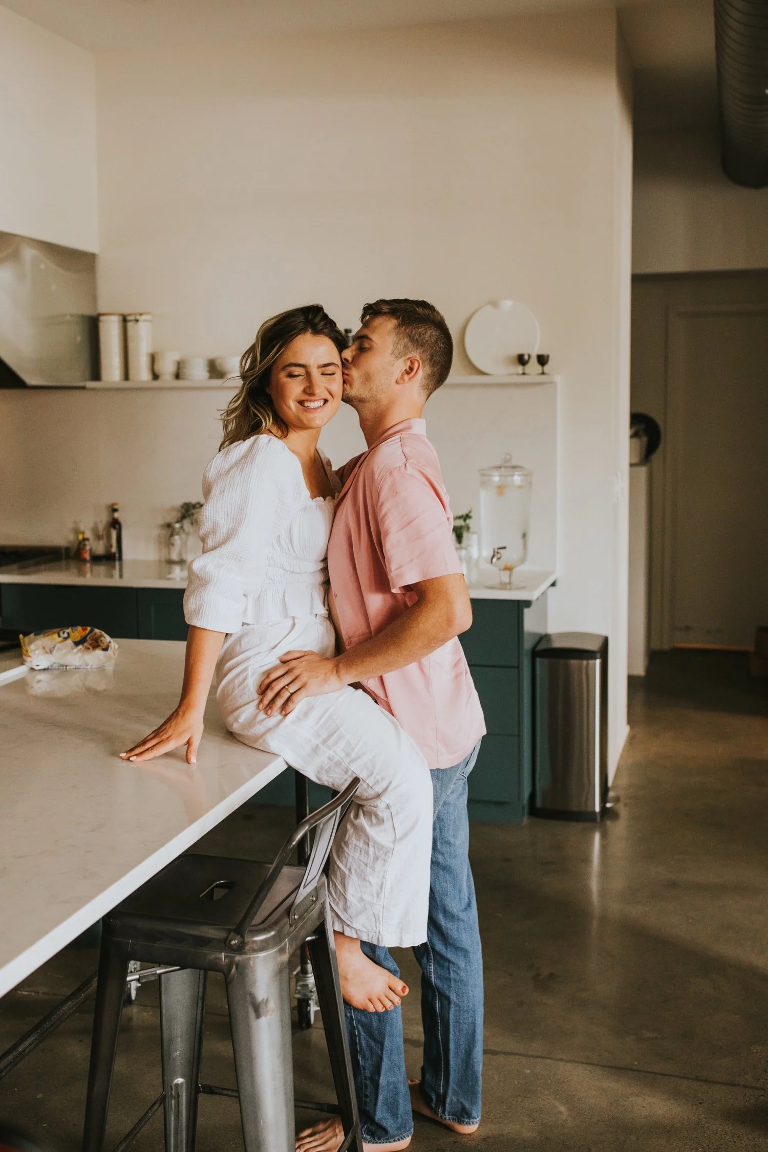 Hudson Valley Wedding Photographer, Kingston Wedding Photographer, Kingston Engagement Session, Indoor Couples Session, Hudson Valley Engagement Session, New York Engagement Photos