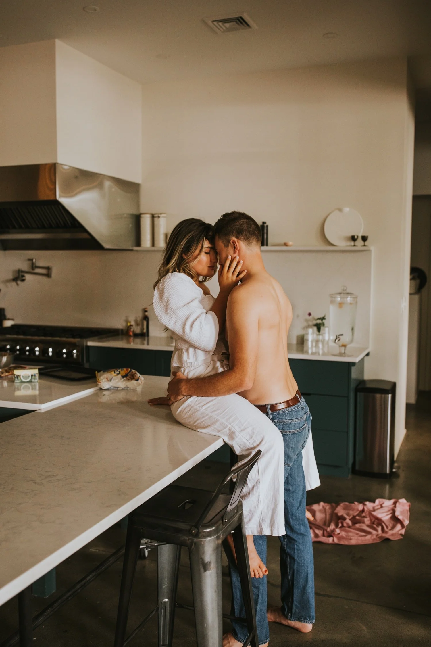 Hudson Valley Wedding Photographer, Kingston Wedding Photographer, Kingston Engagement Session, Indoor Couples Session, Hudson Valley Engagement Session, New York Engagement Photos